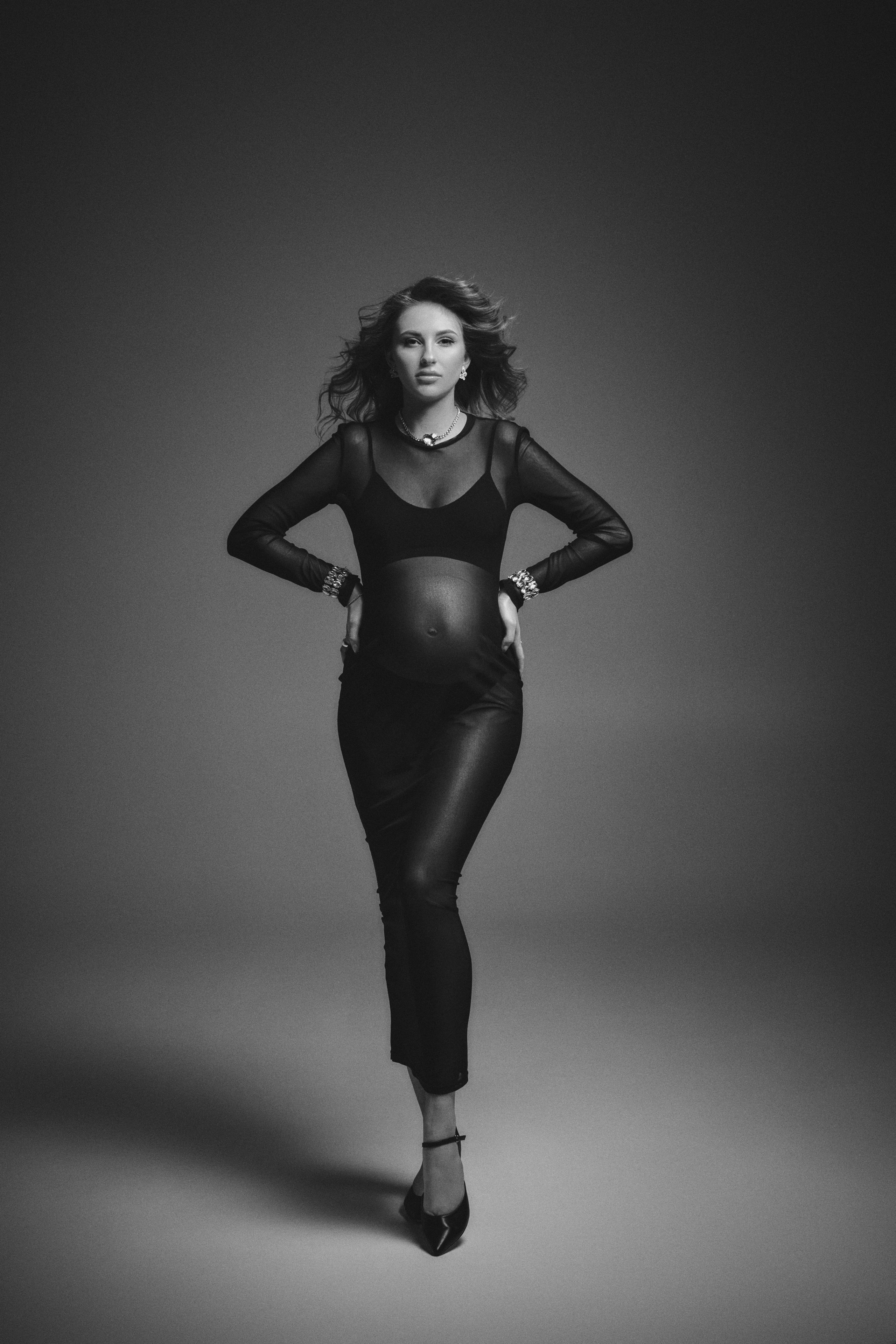 Платье черные прозрачное