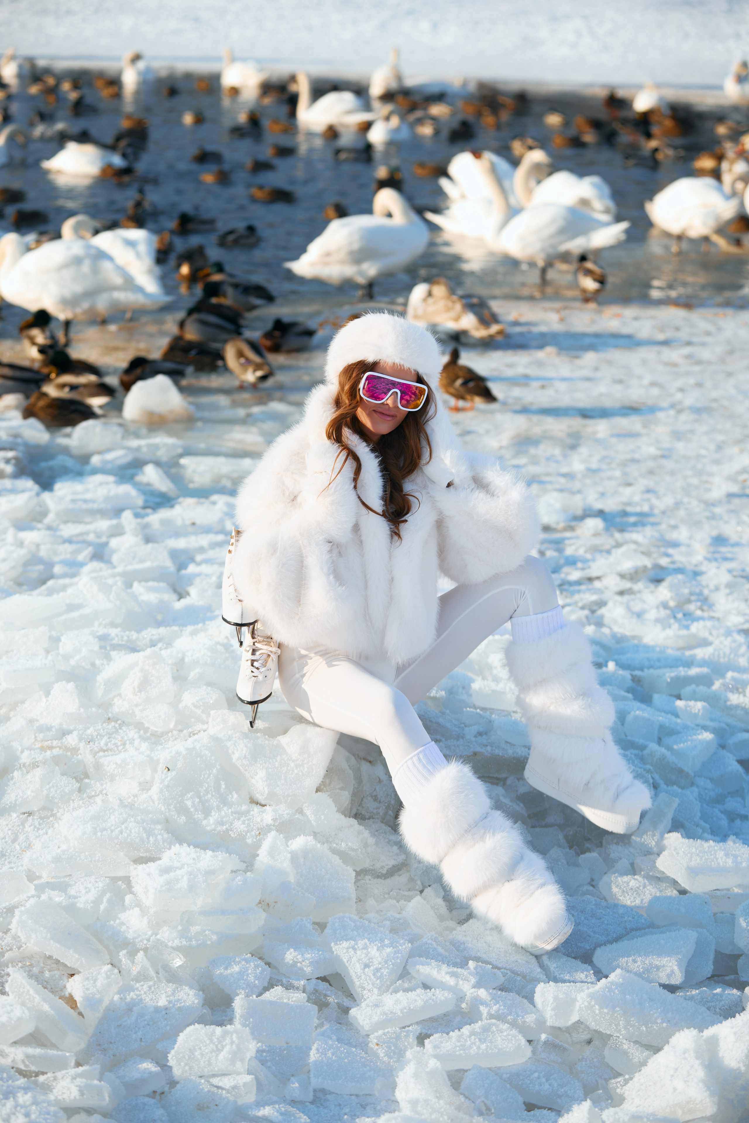 Зимний образ. Tatya Lushchyk профессиональный фотограф в Минске. Фотосессия беременности и индивидуальные съемки