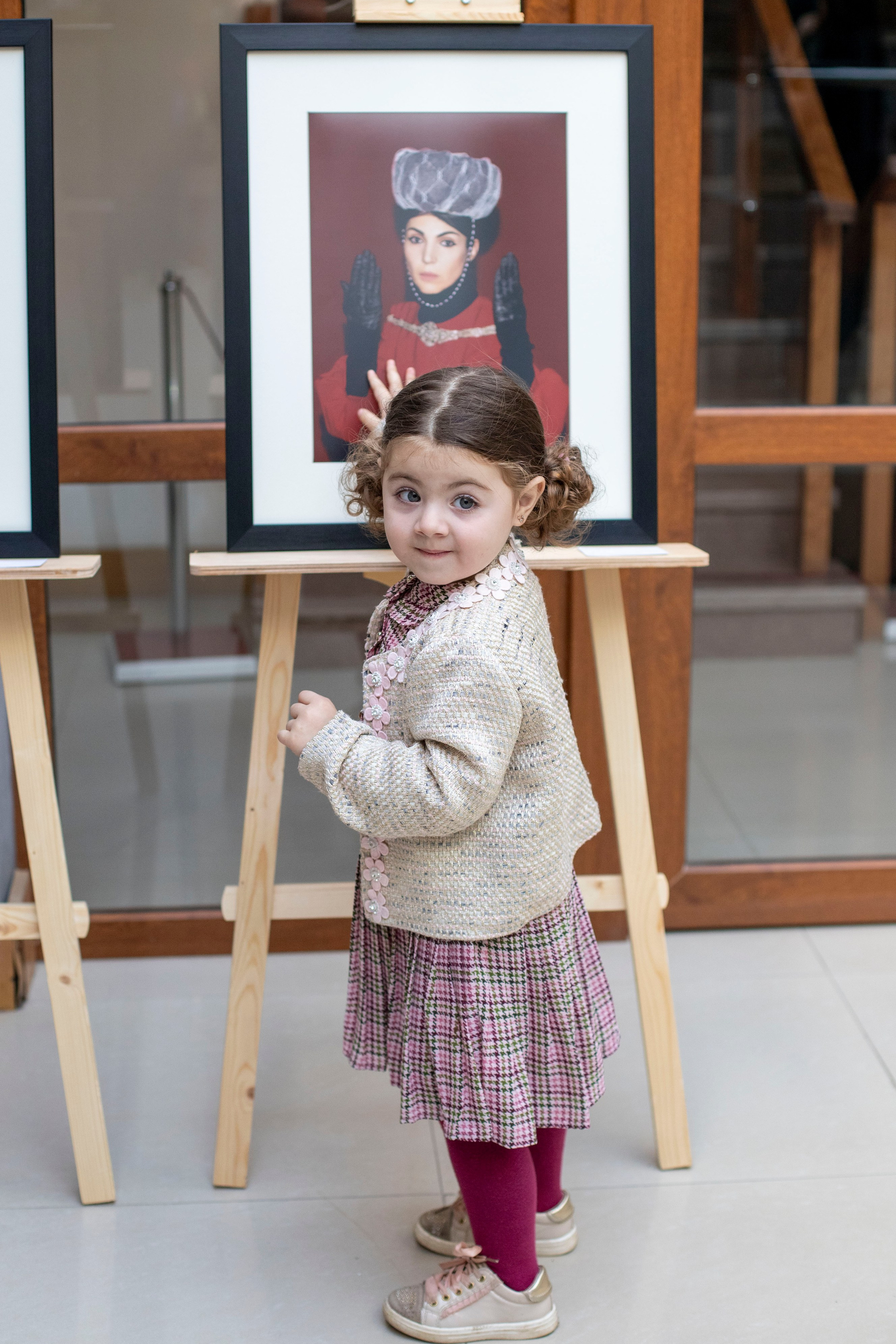 Exhibition in Dilijan, Armenia. Author of stories A.Babysheva.