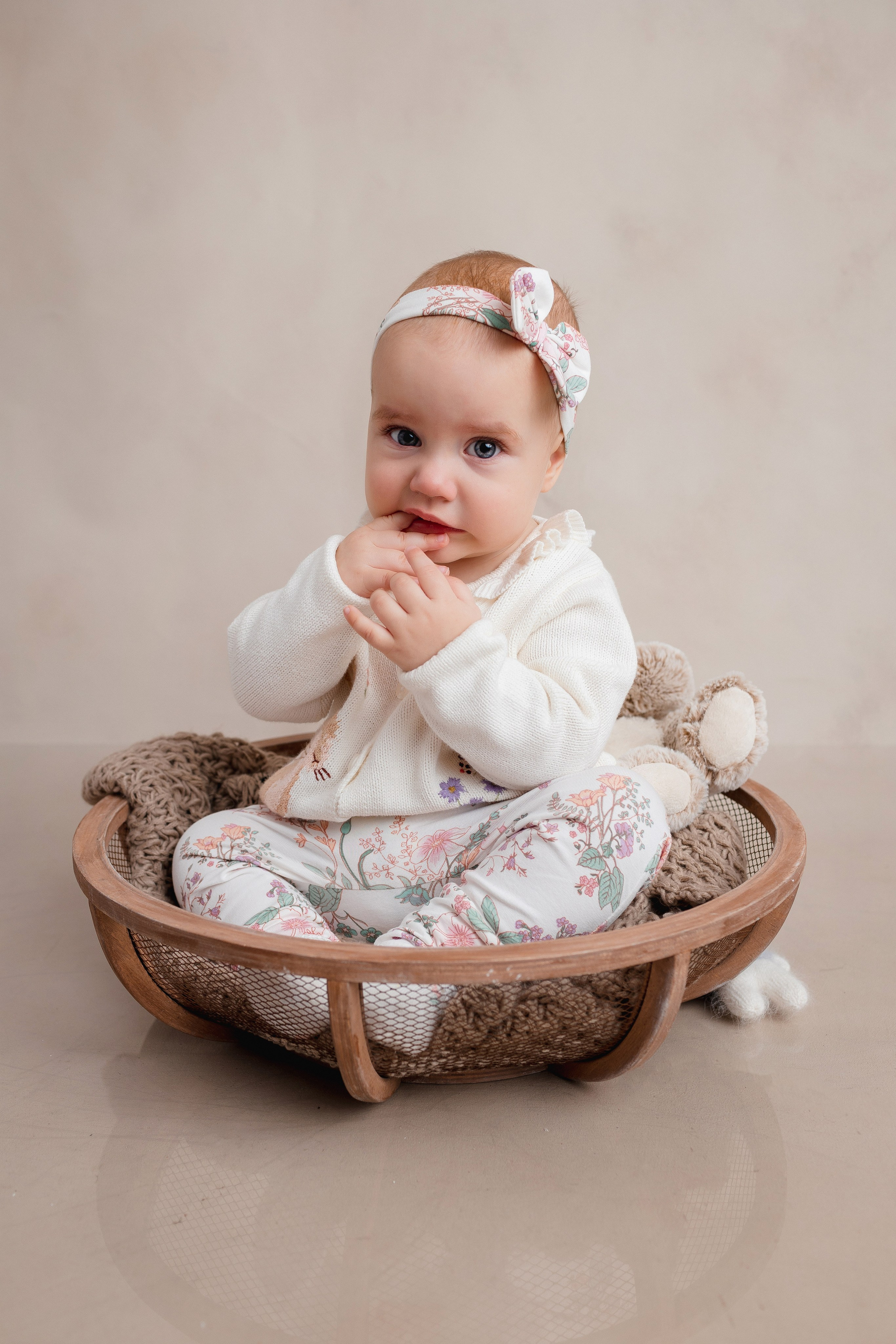 Фотосессия малышей с&nbsp;6-12 месяцев