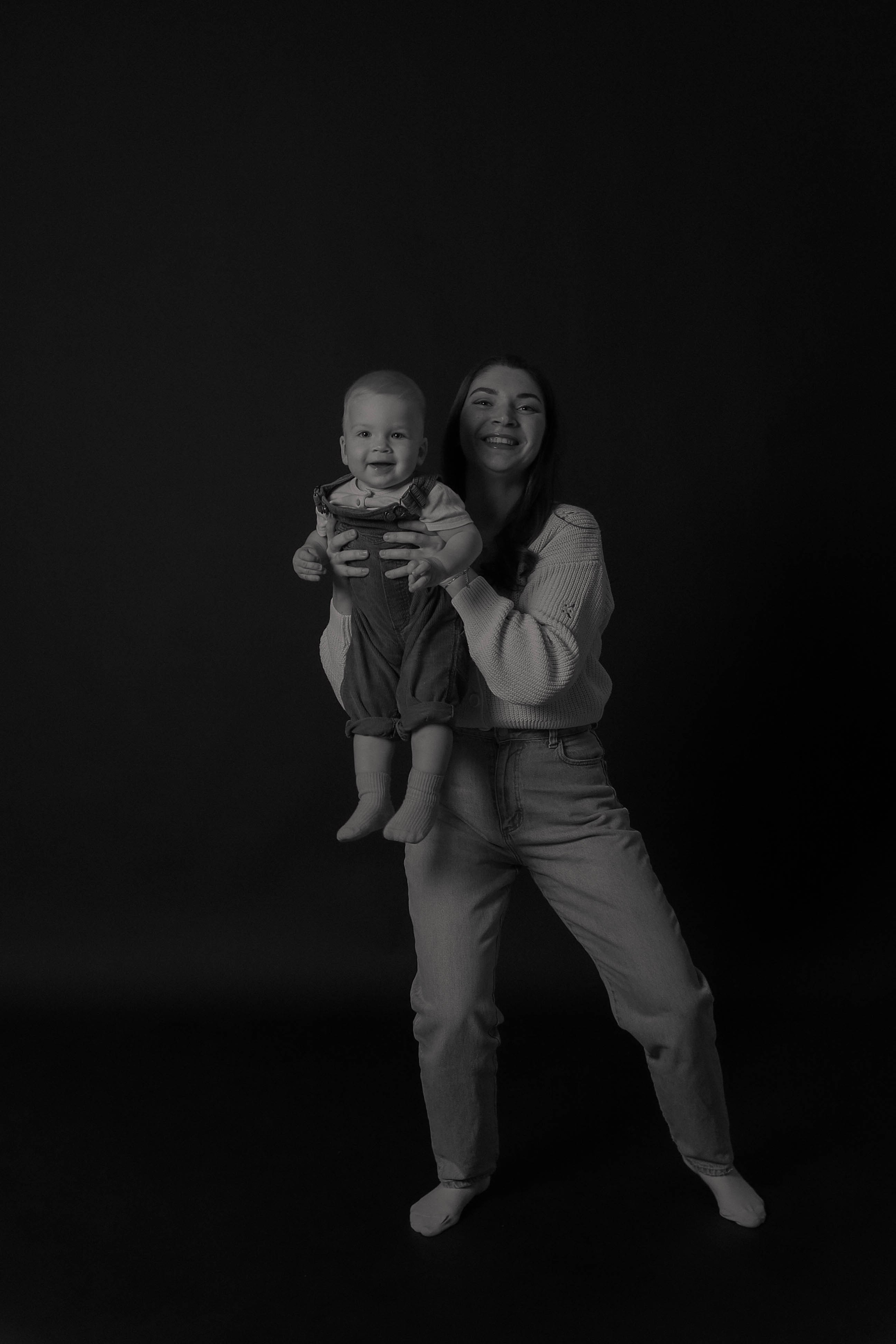 Черный фон ЧБ