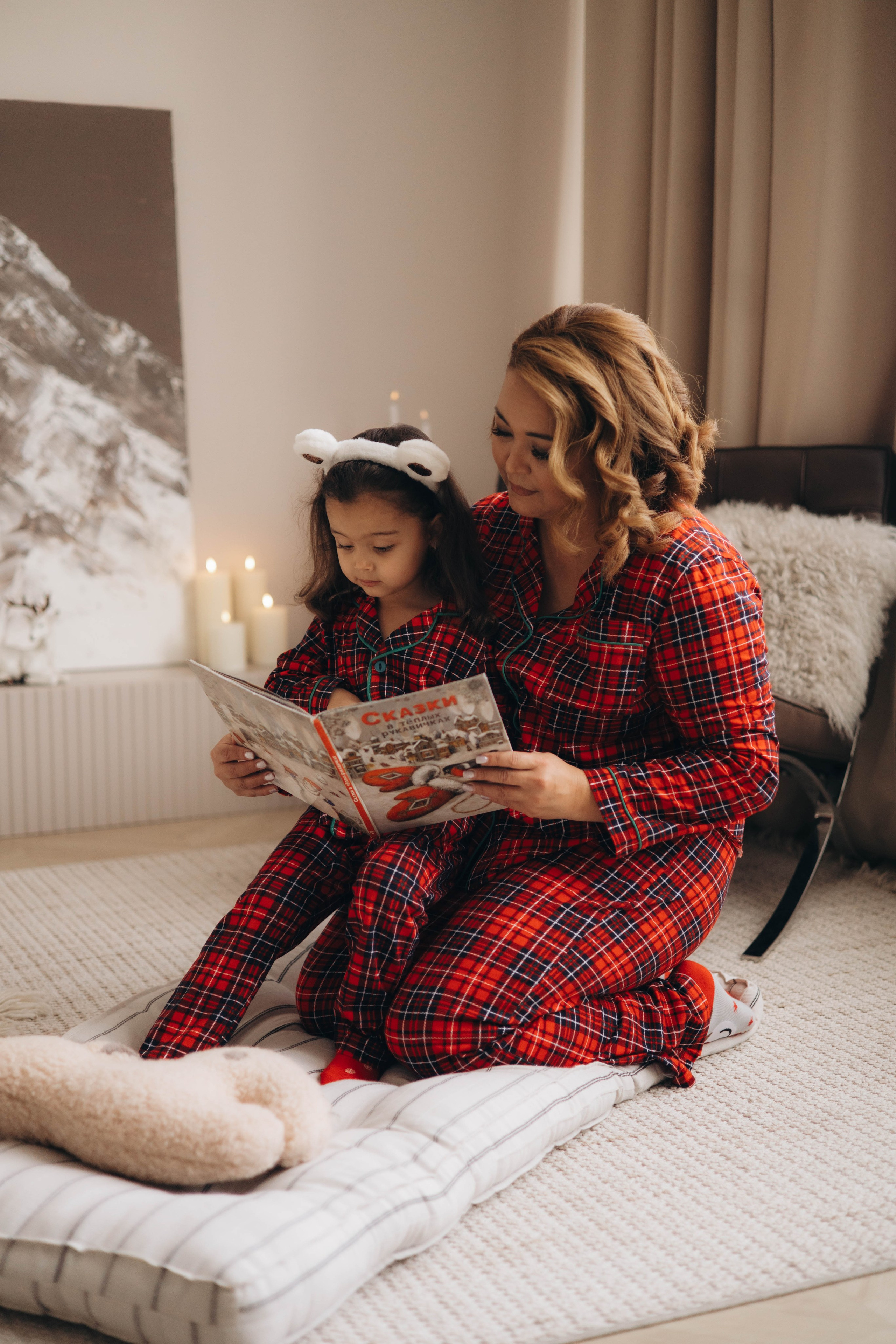 мама и дочка