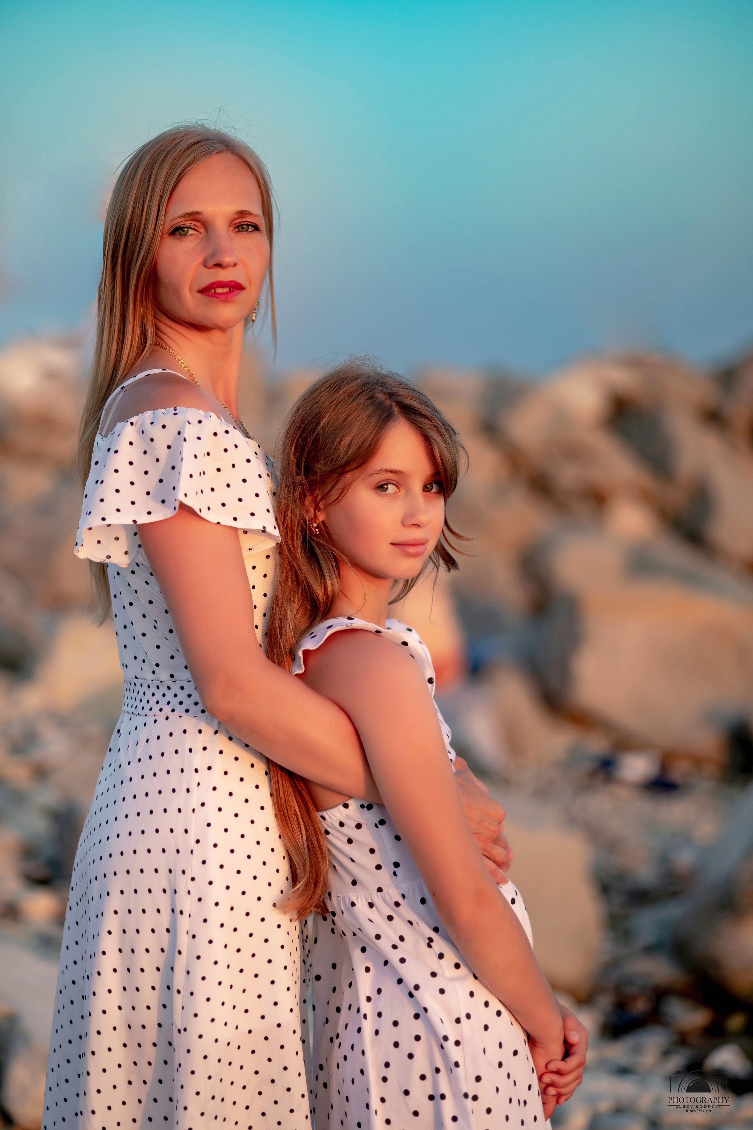 Елена с дочерью Анастасией.