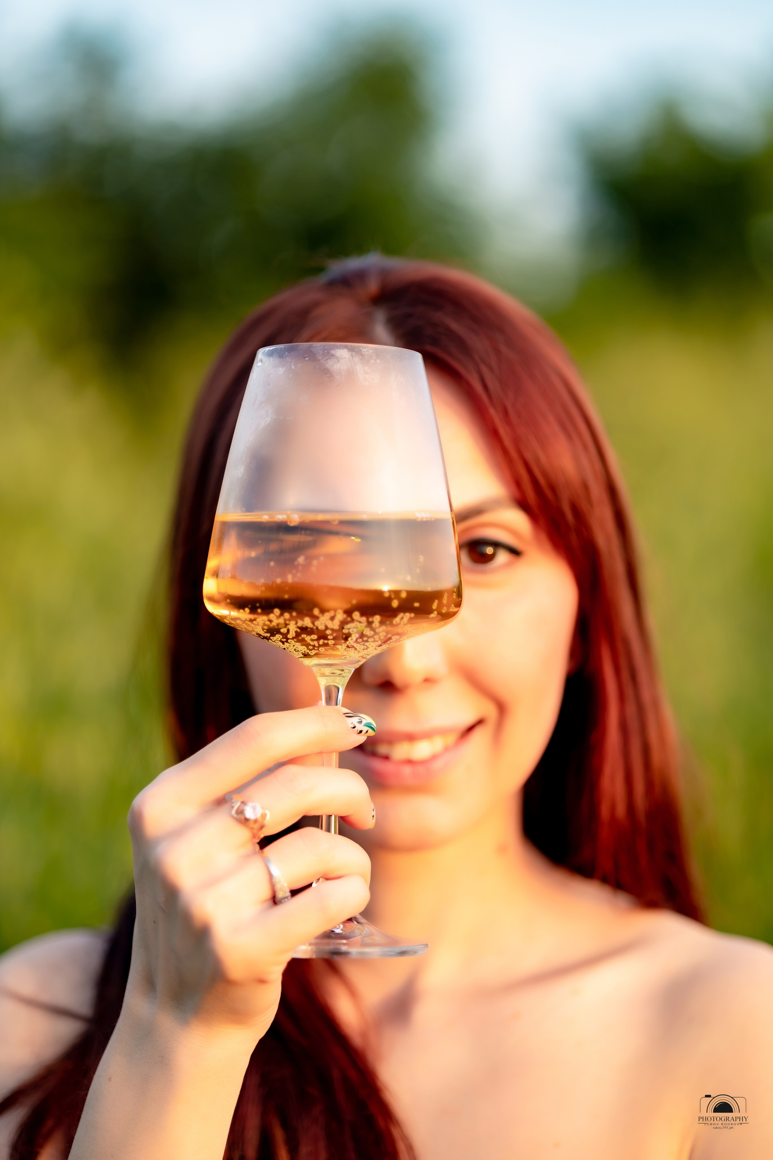 Маргарита. Закат в поле.