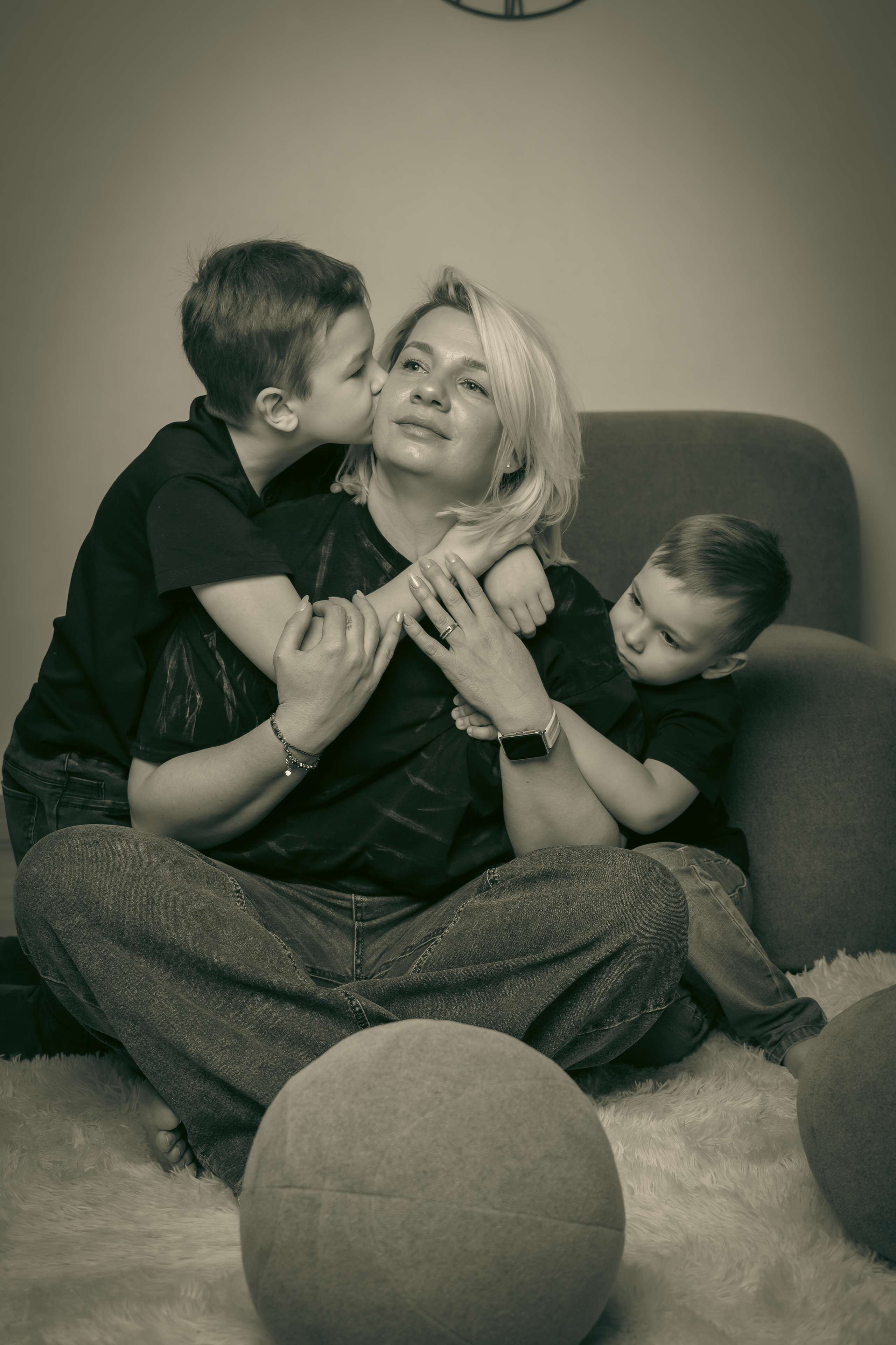 Семейная съемка Алены в&nbsp;лофте