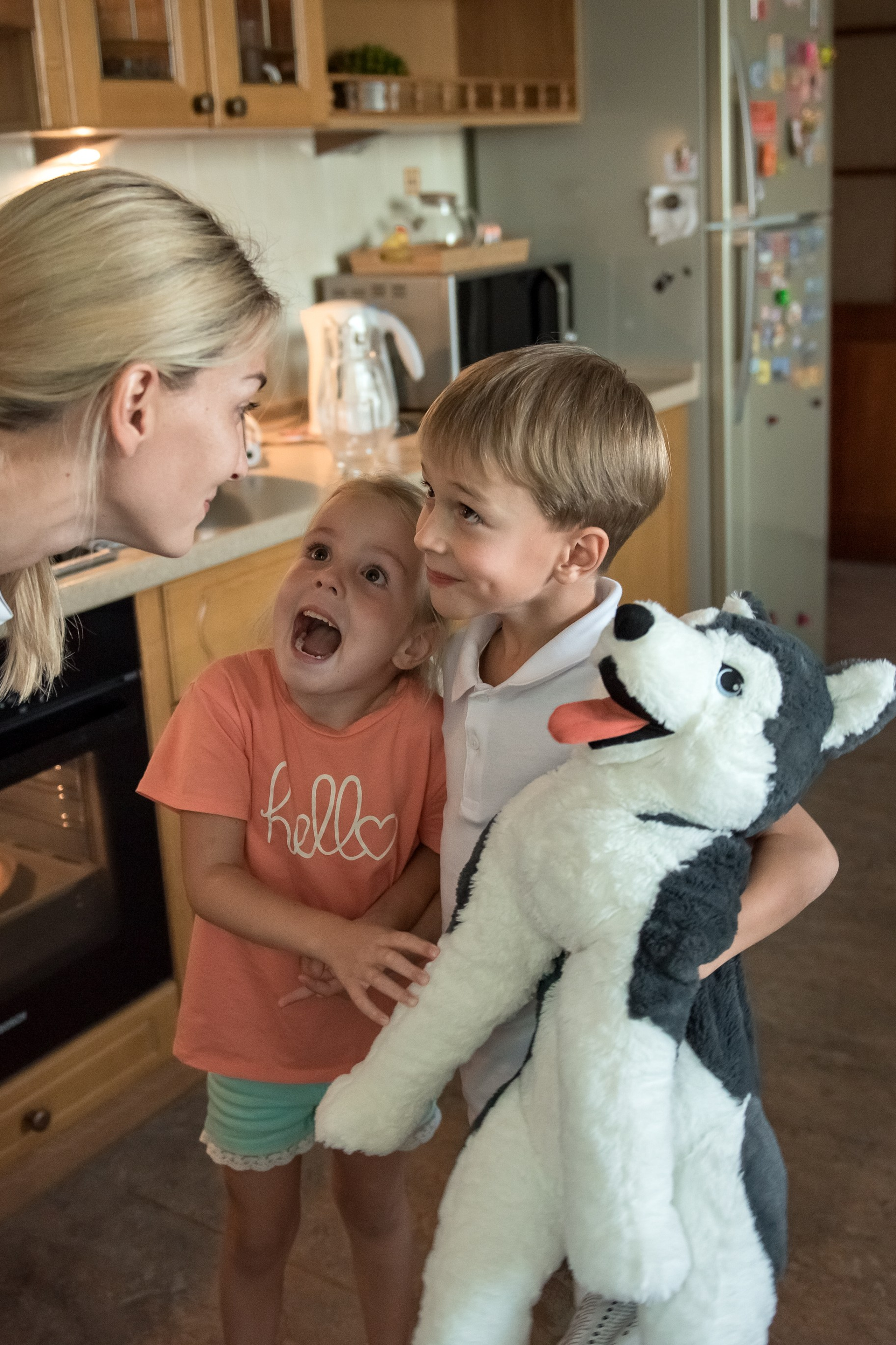 Семейная фотосессия дома