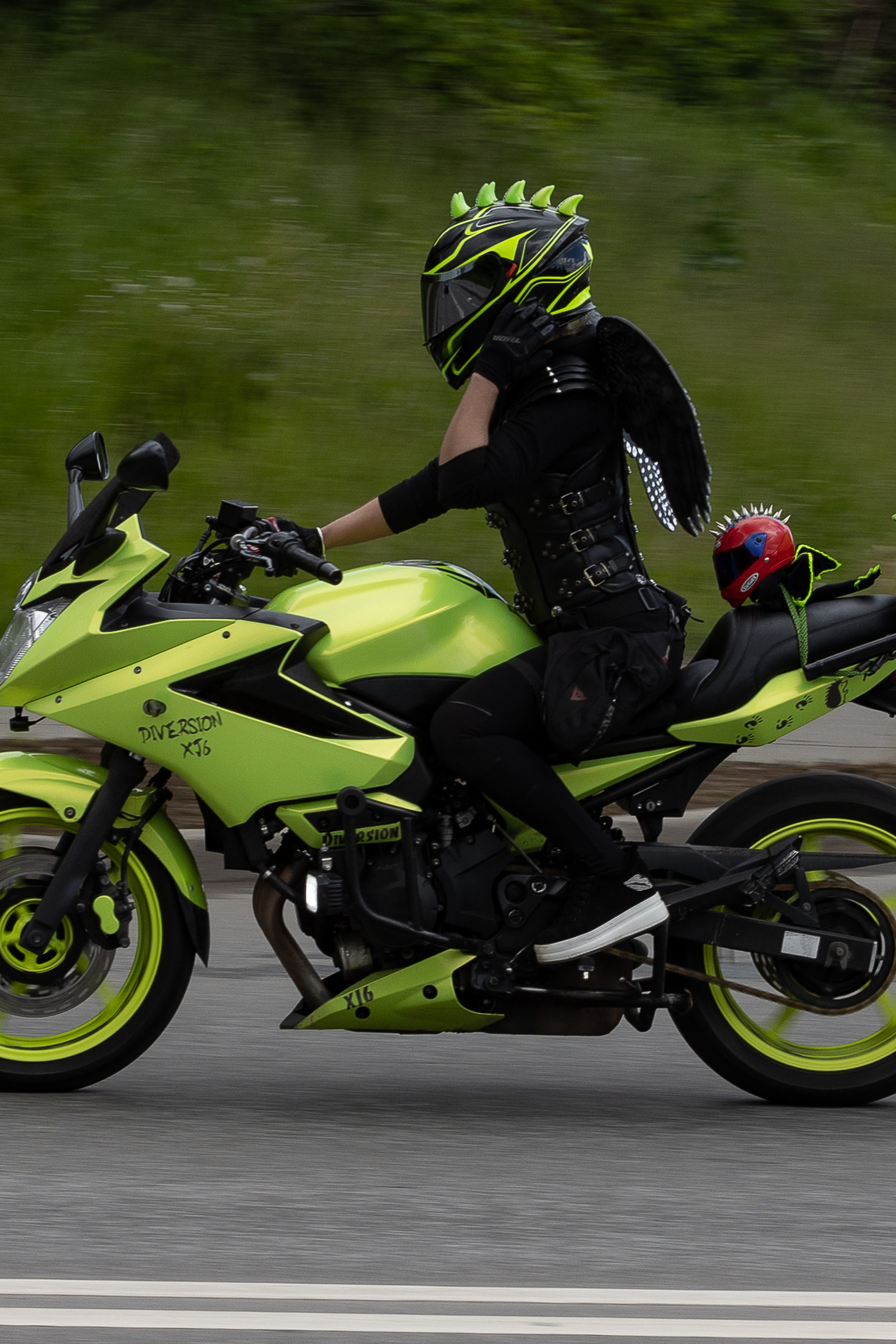 Мотоциклы на улицах города