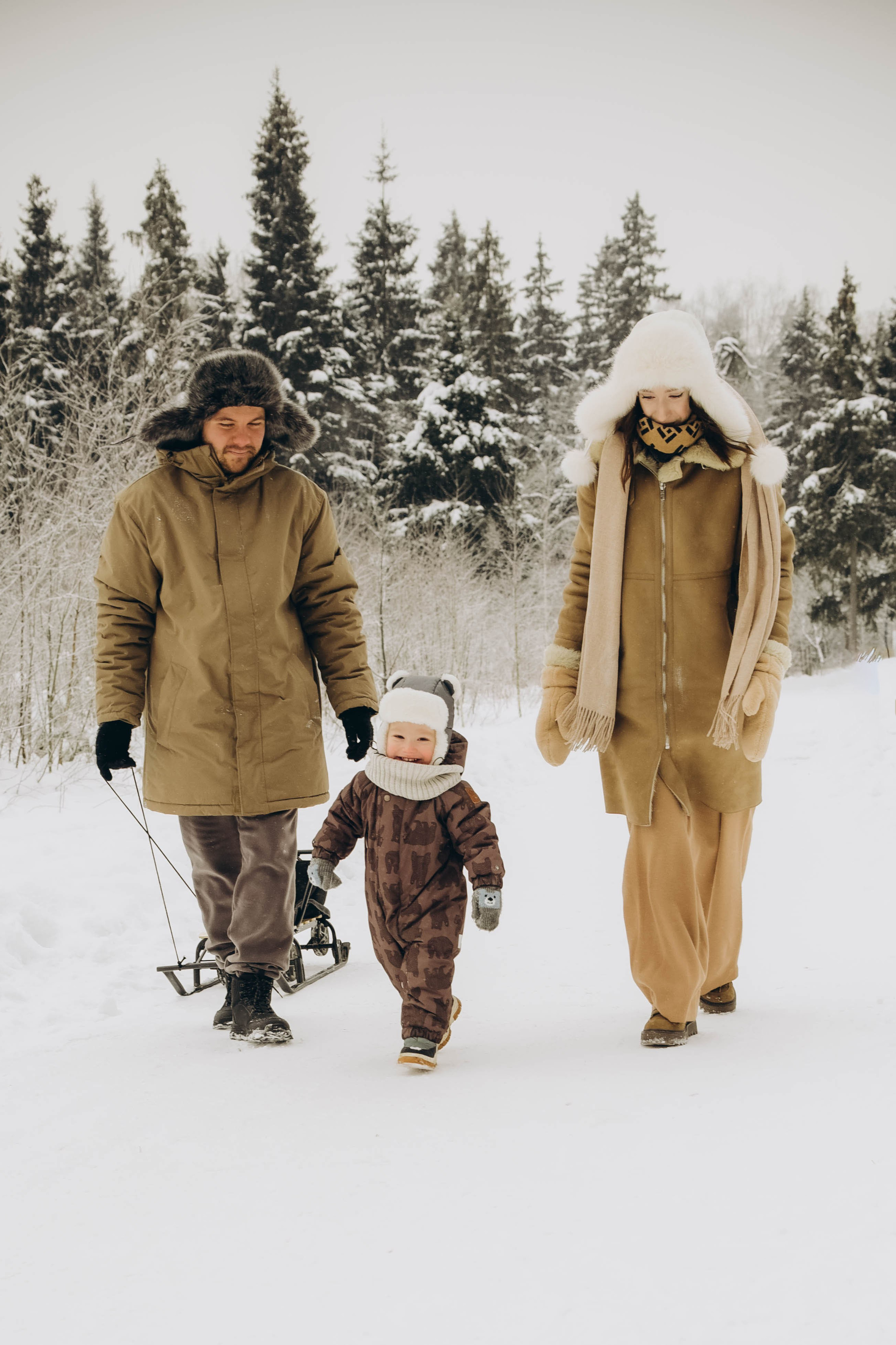 Прогулка по&nbsp;зимнему лесу