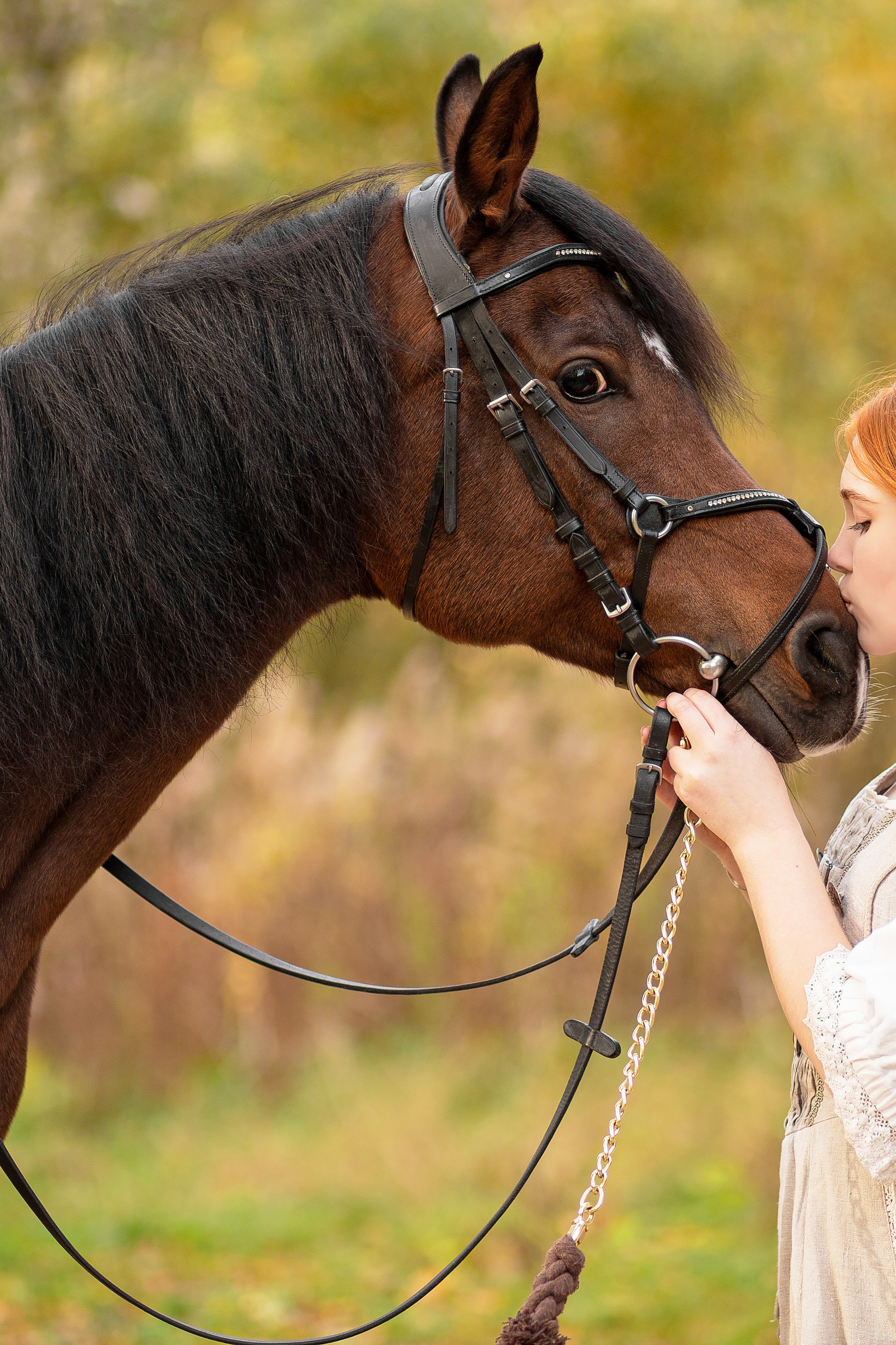 Полина и лошадка Гуля. КрисTina Олейник — твой фотограф Санкт-Петербург/Москва/Омск