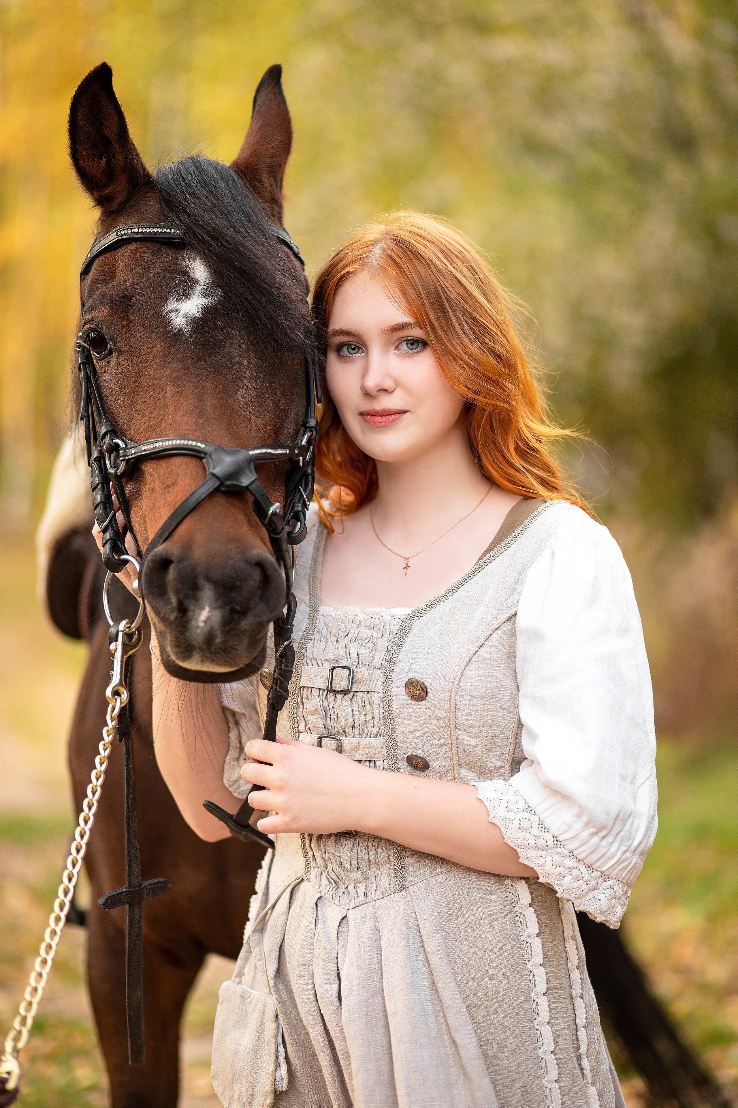 Полина и лошадка Гуля. КрисTina Олейник — твой фотограф Санкт-Петербург/Москва/Омск