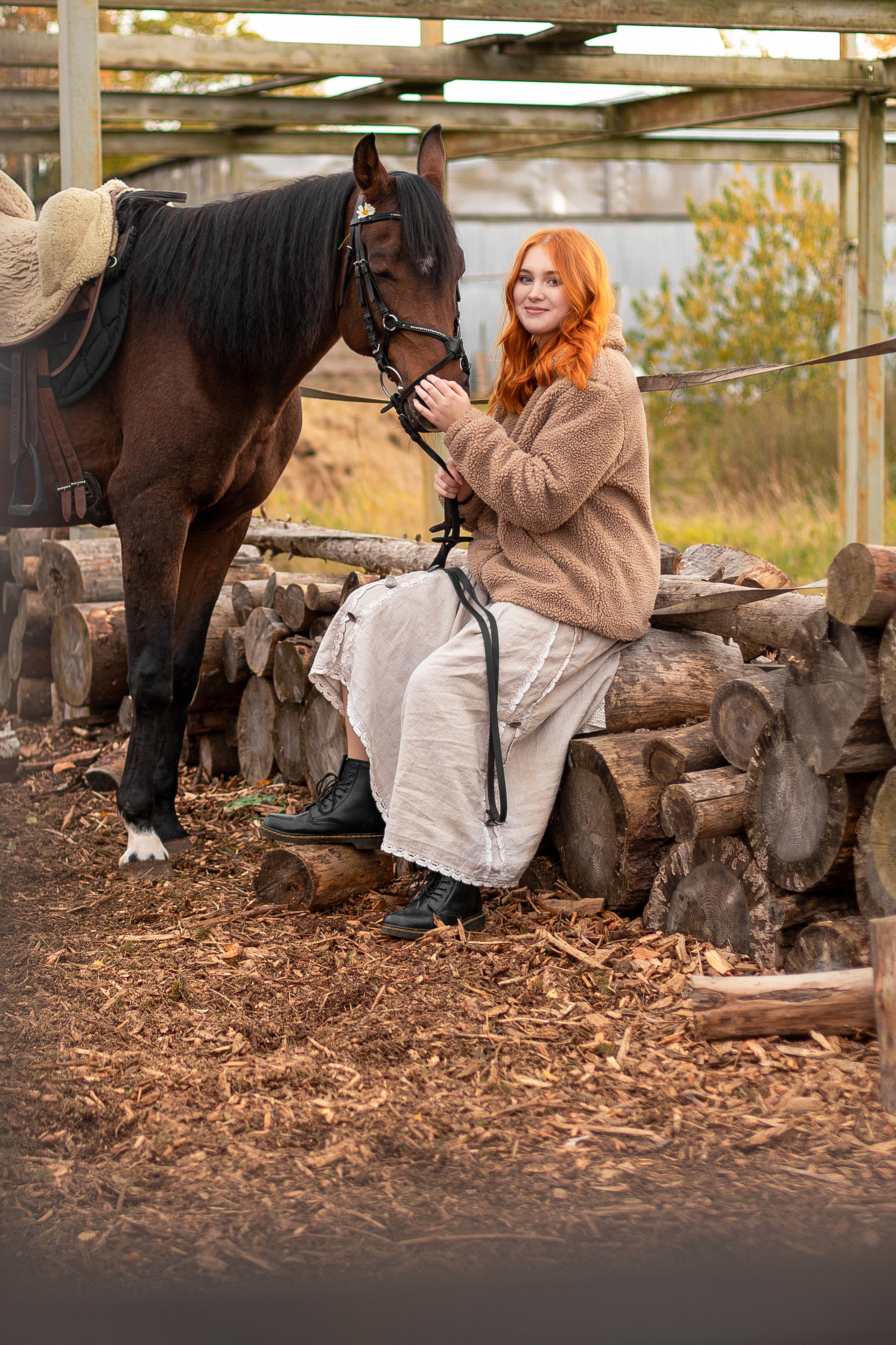 Полина и лошадка Гуля. КрисTina Олейник — твой фотограф Санкт-Петербург/Москва/Омск