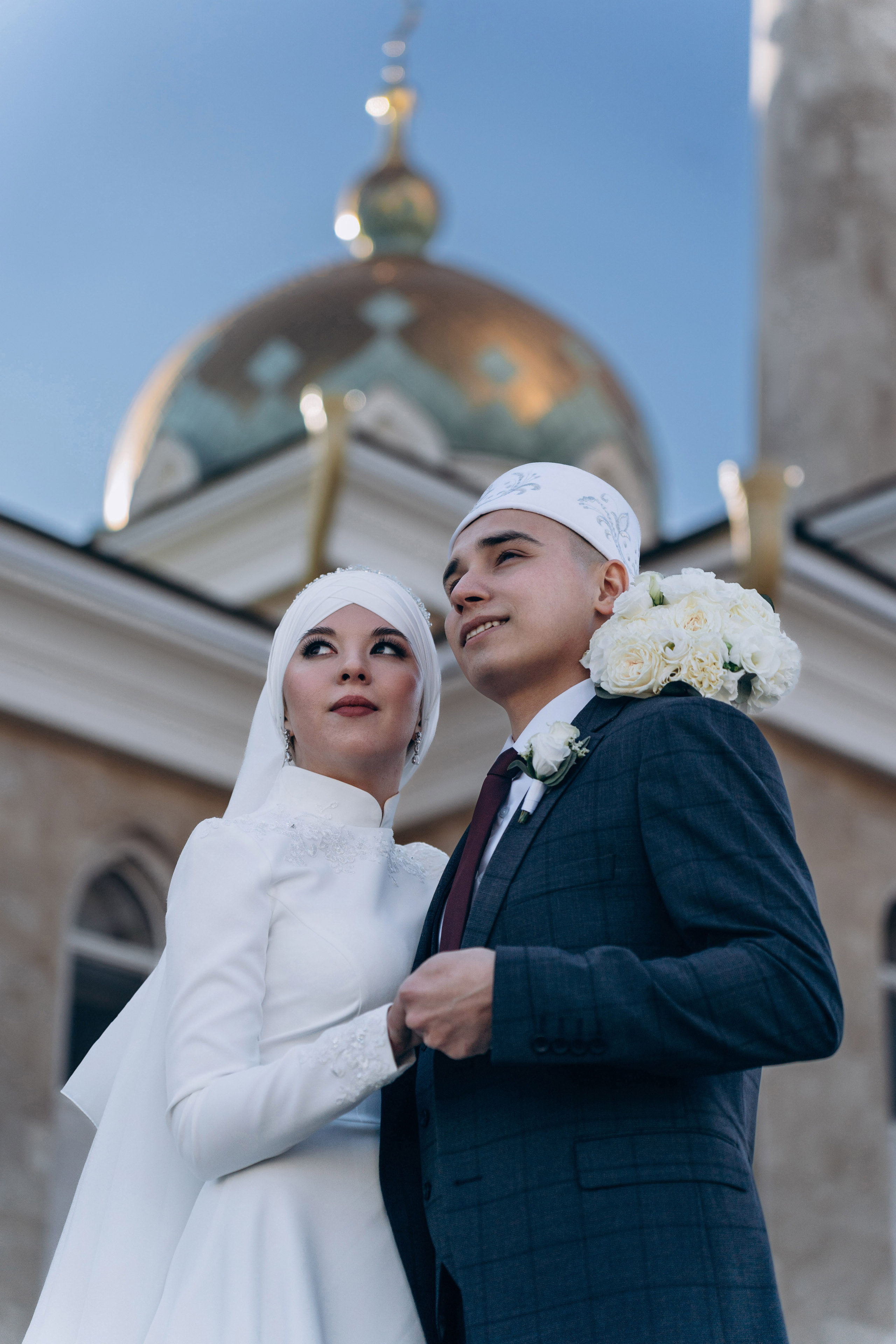 Инсаф и Дильбар. Мечеть Ахмадзаки