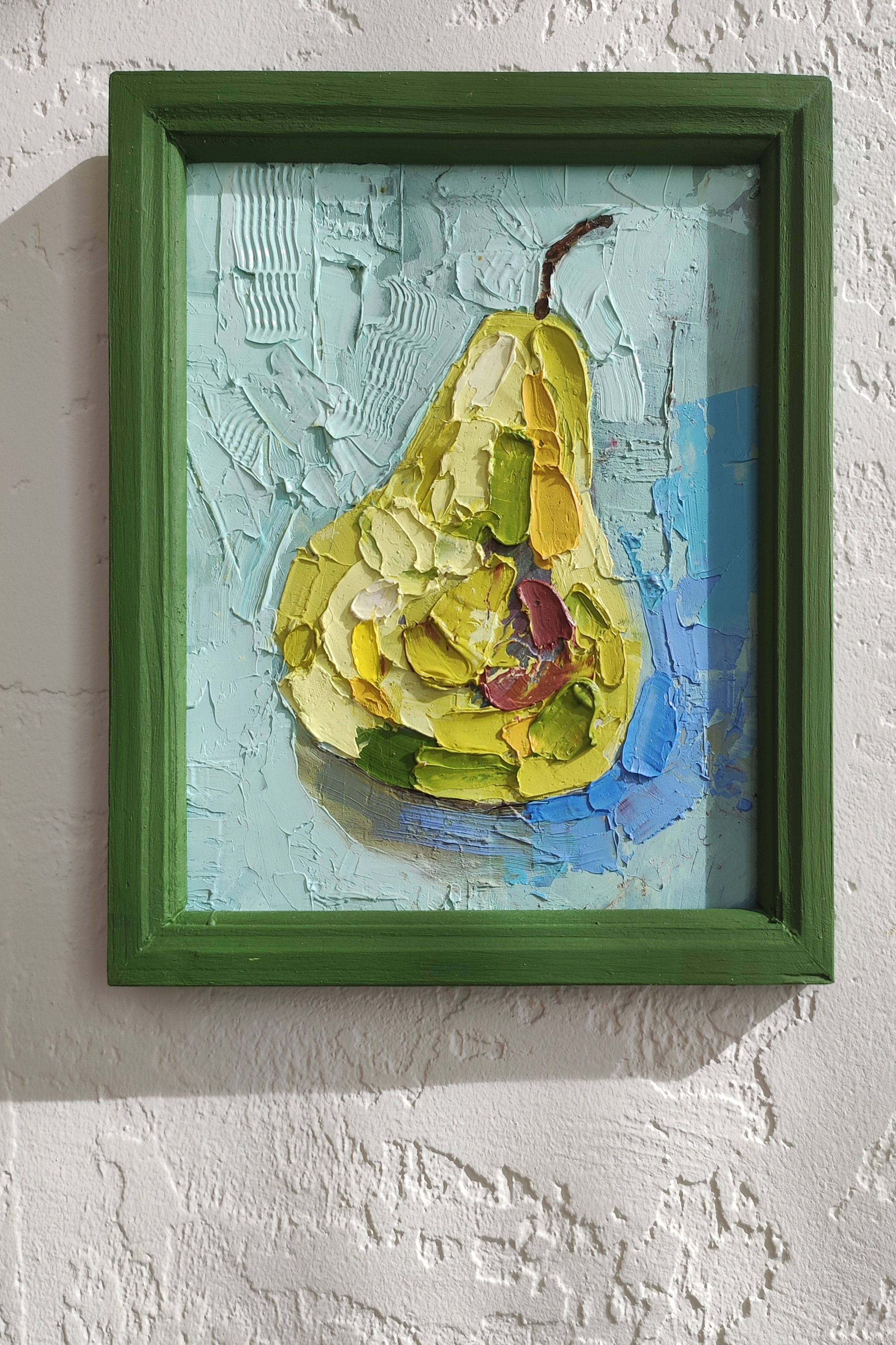 «Грушенька на голубом фоне».