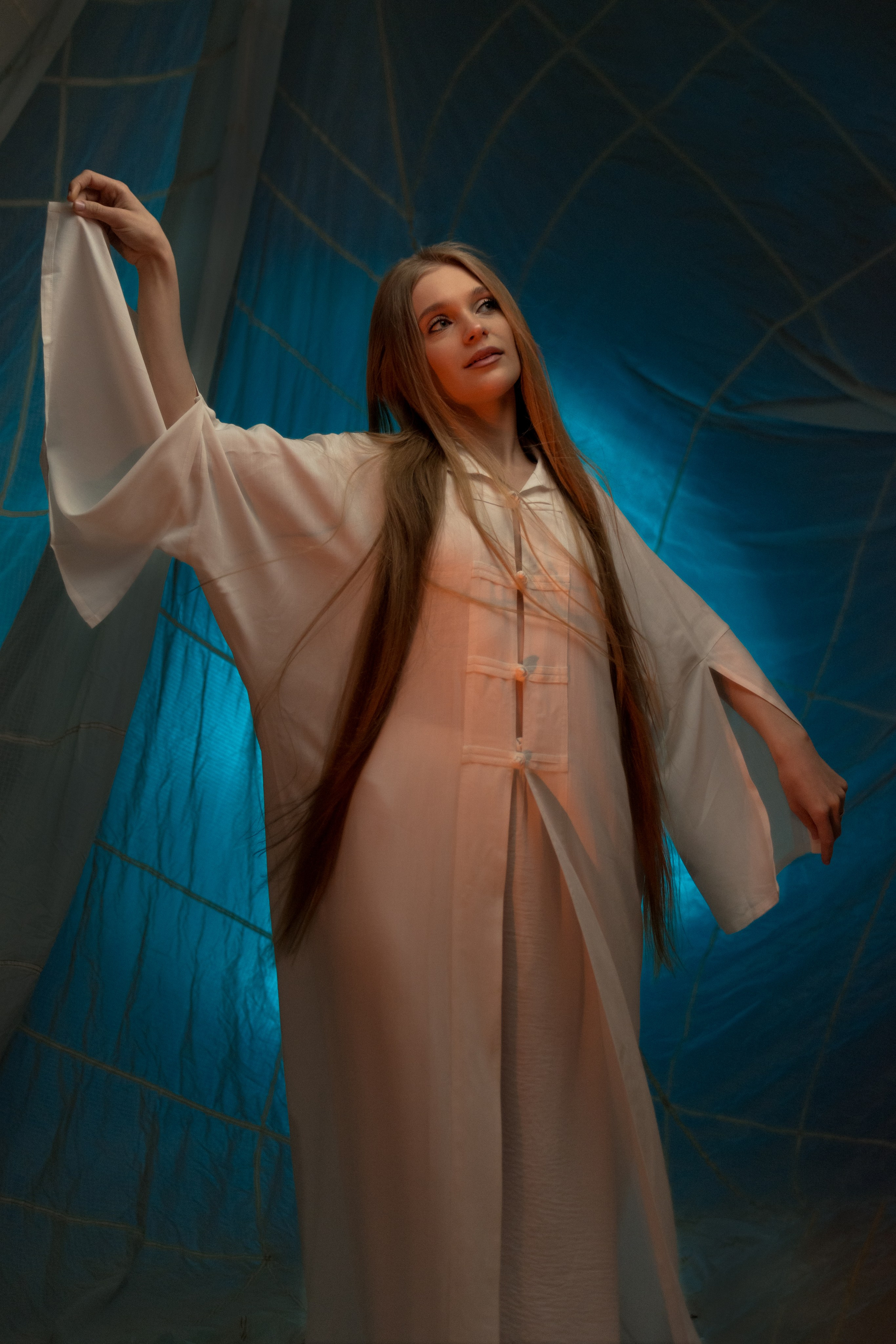 Романтическое кремовое платье. Фотограф в Москве и Щелково Люся Фоминых