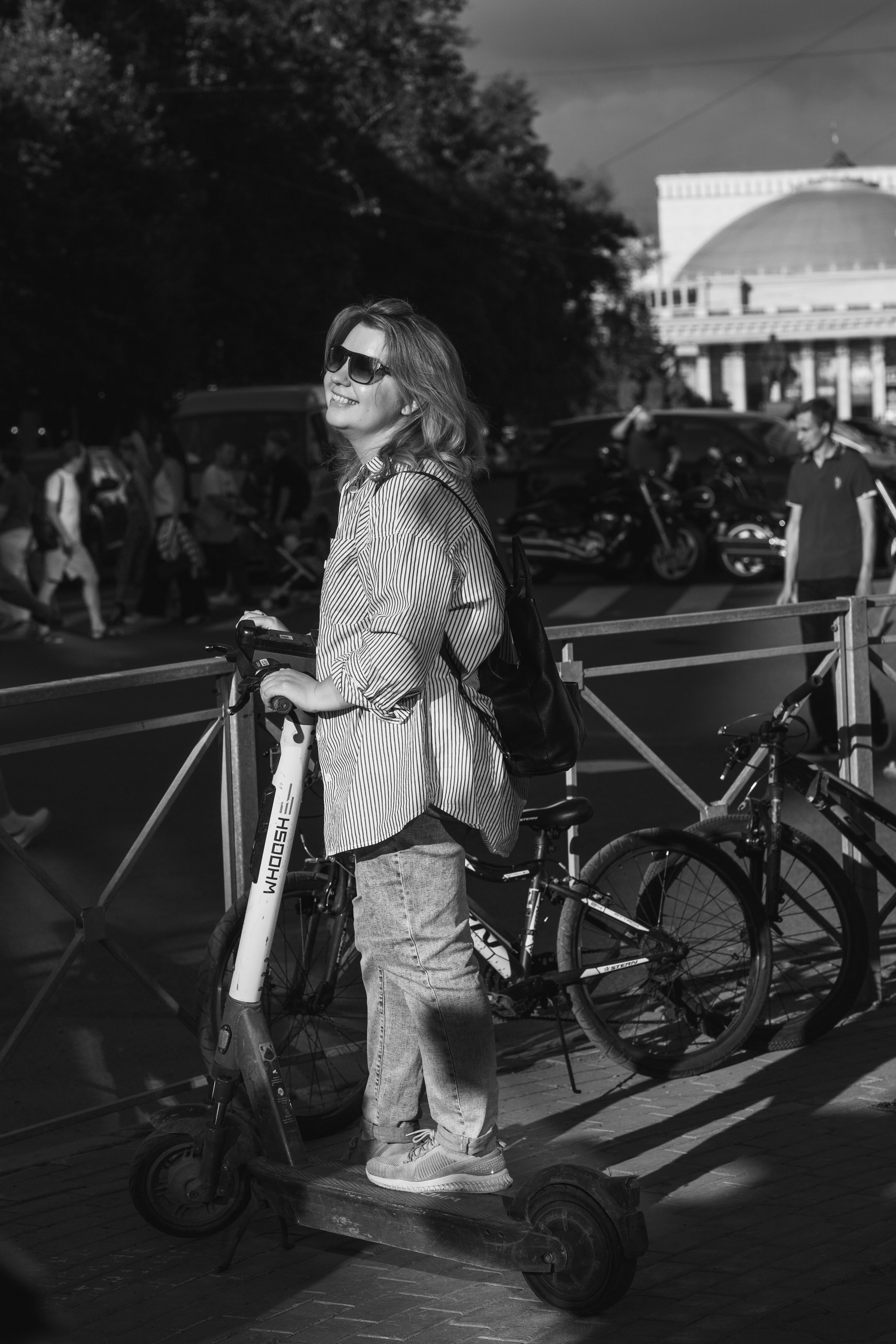 Фотосессия на площади Ленина