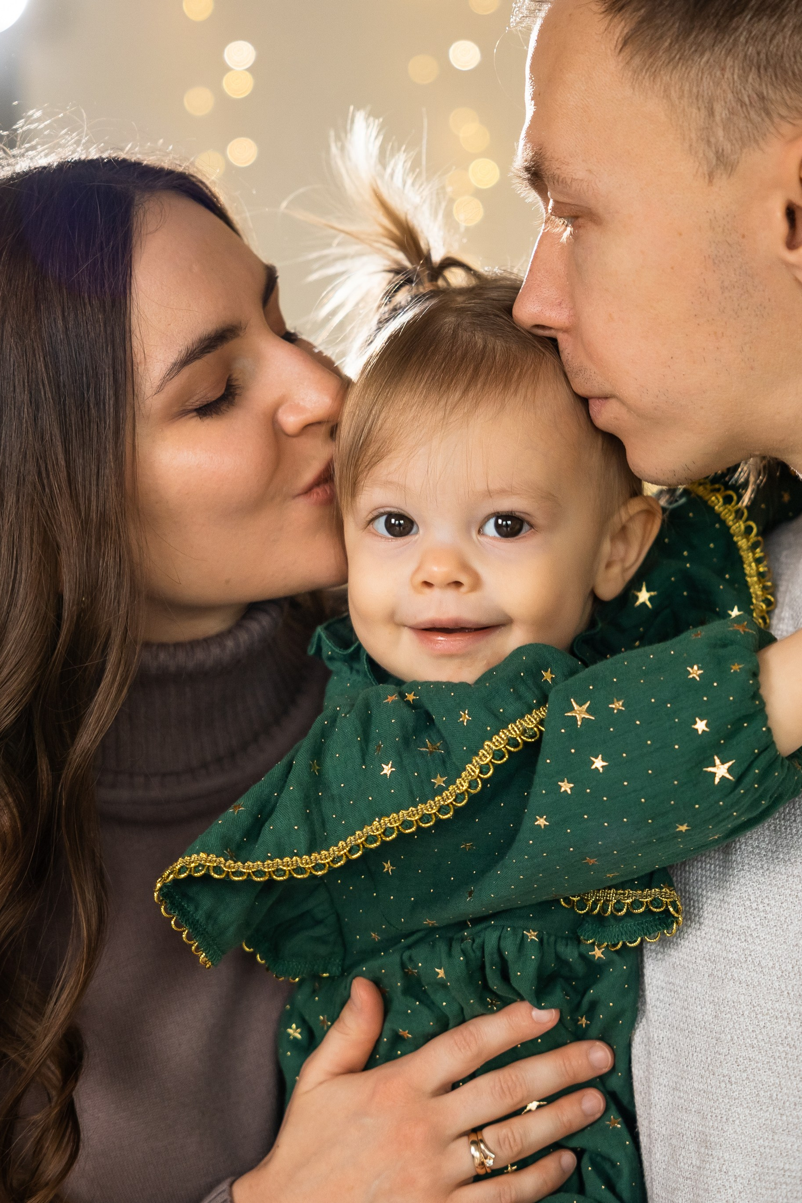 Наталья с семьей