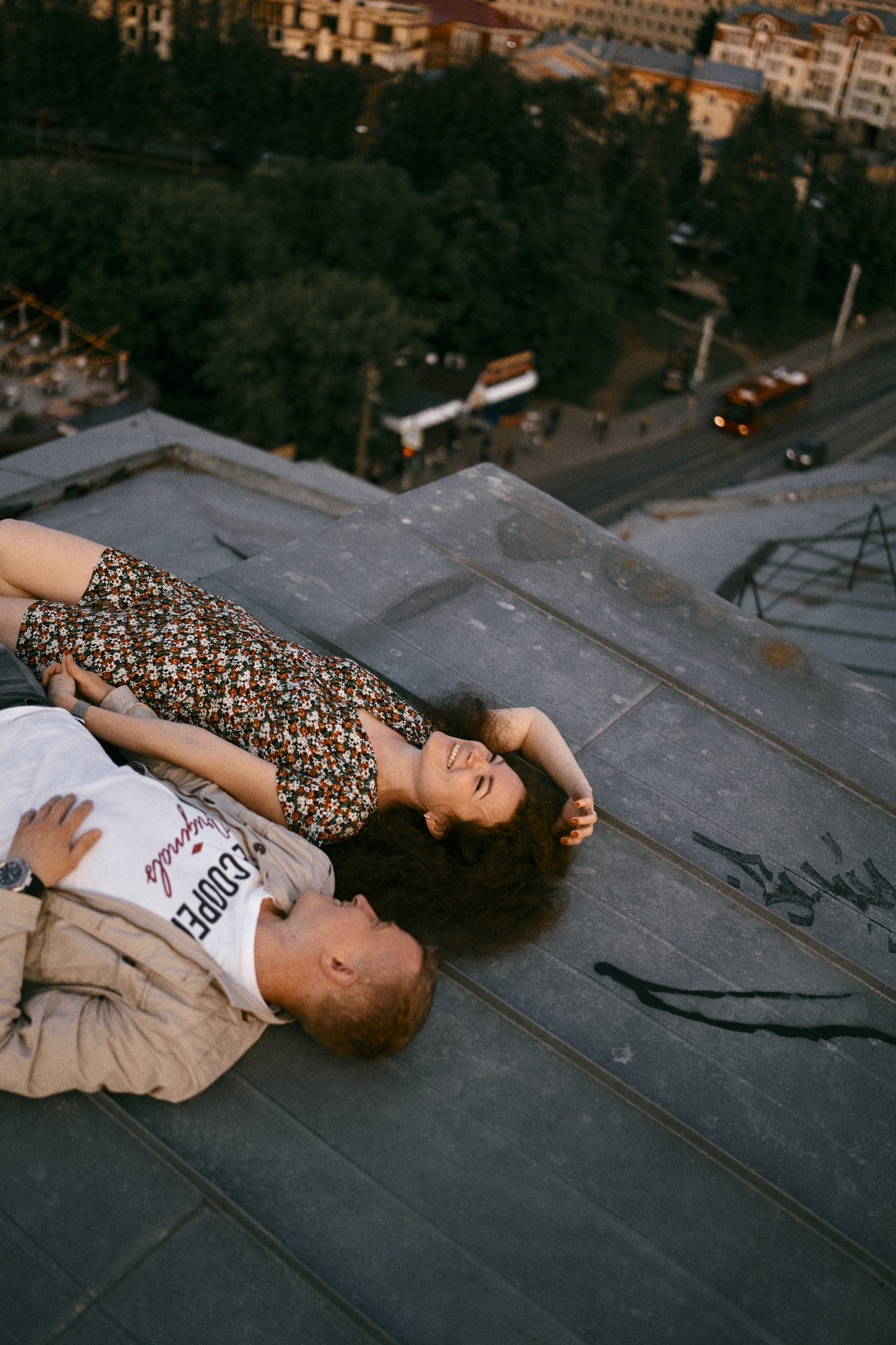 Город, крыша и любовь