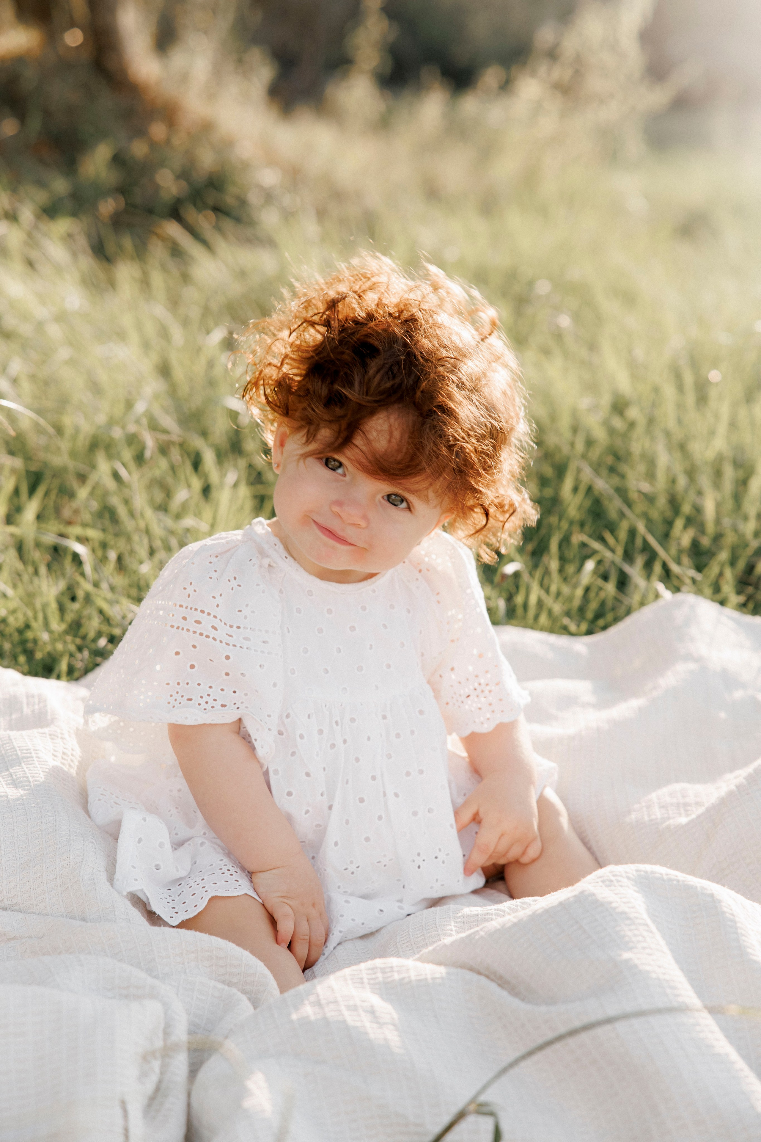 First year photoshoot inside the park (sunset)