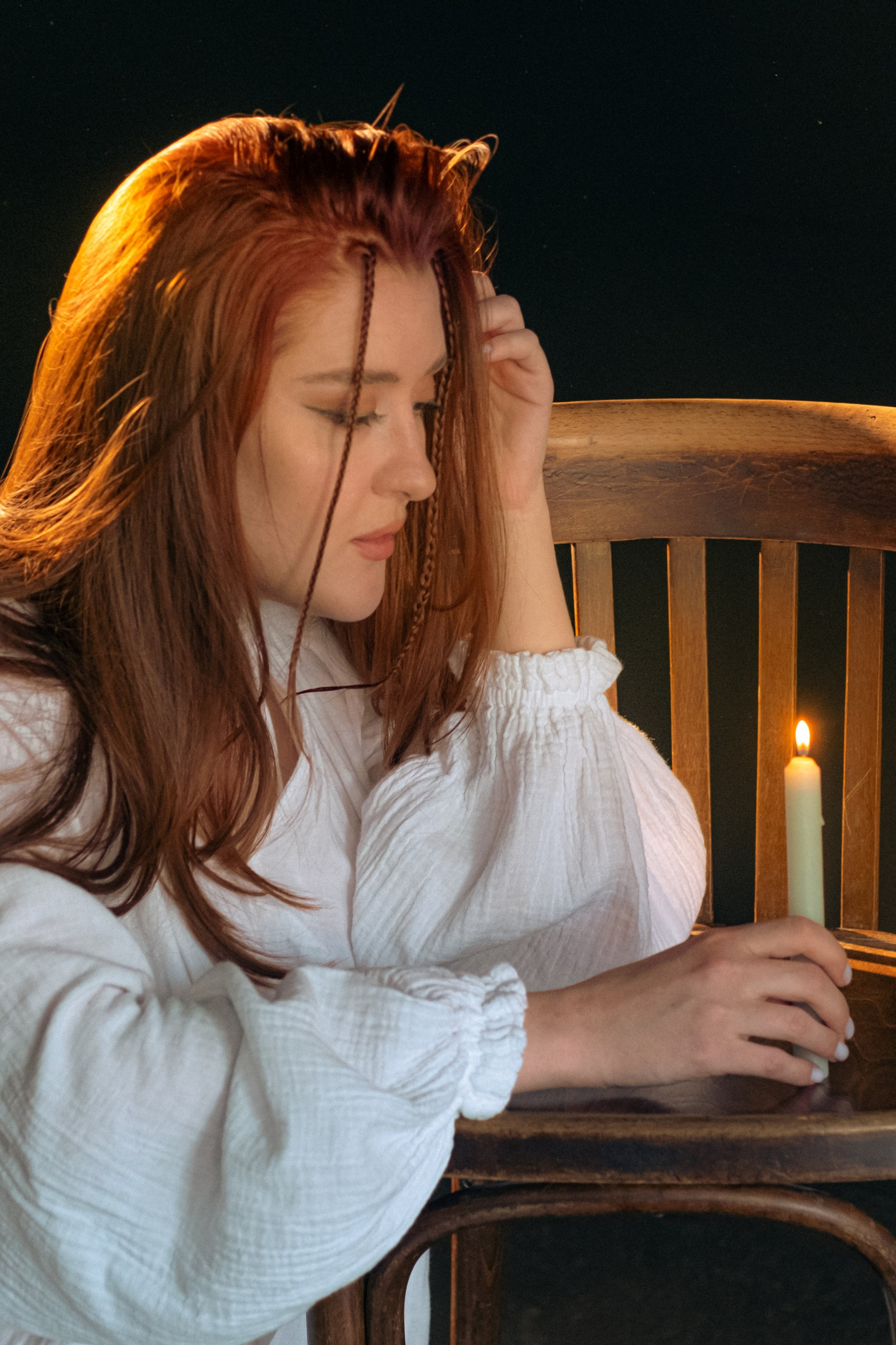 Белое платье