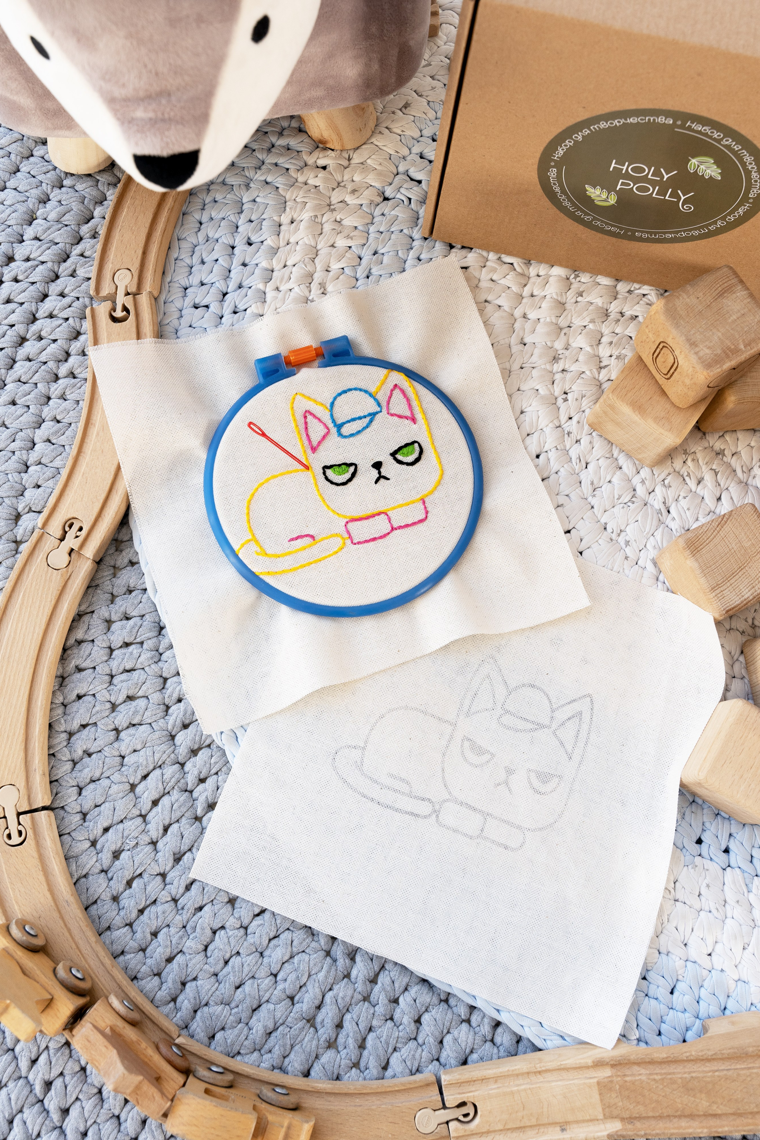 Стильная фотосъемка товаров для творчества и креатива