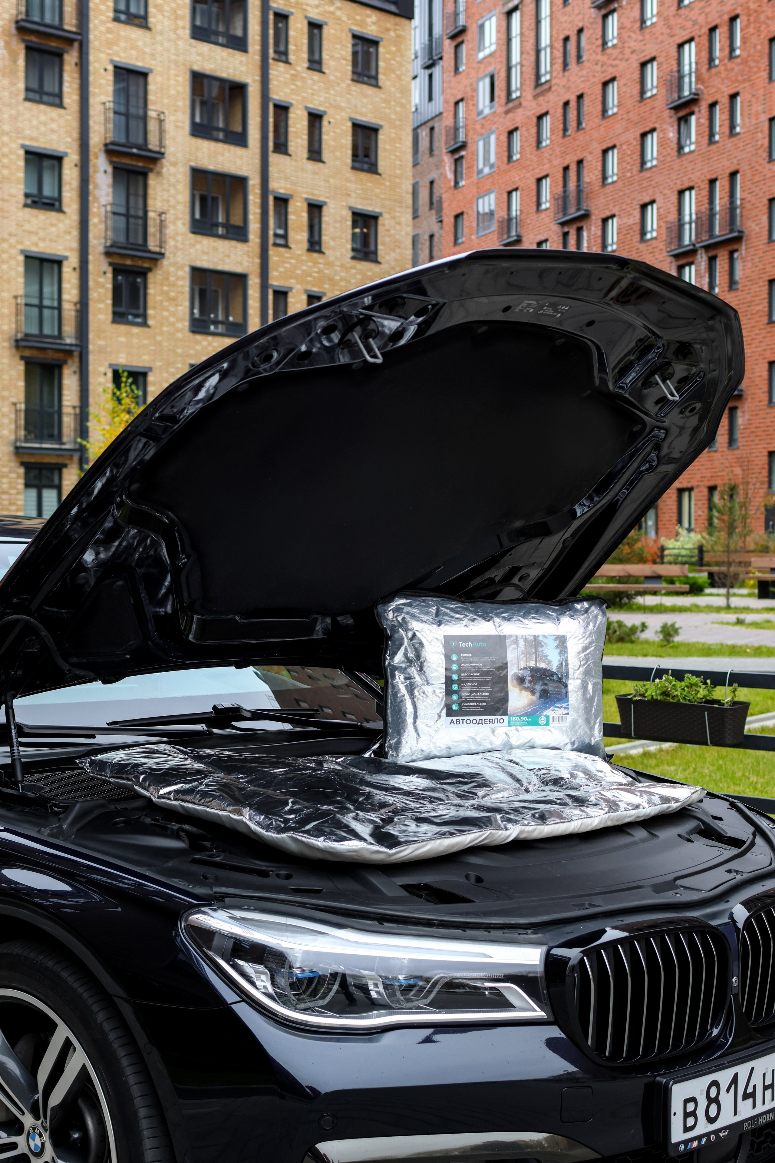 Профессиональная предметная съемка автотоваров, фокусирующая внимание на надежности продукции.