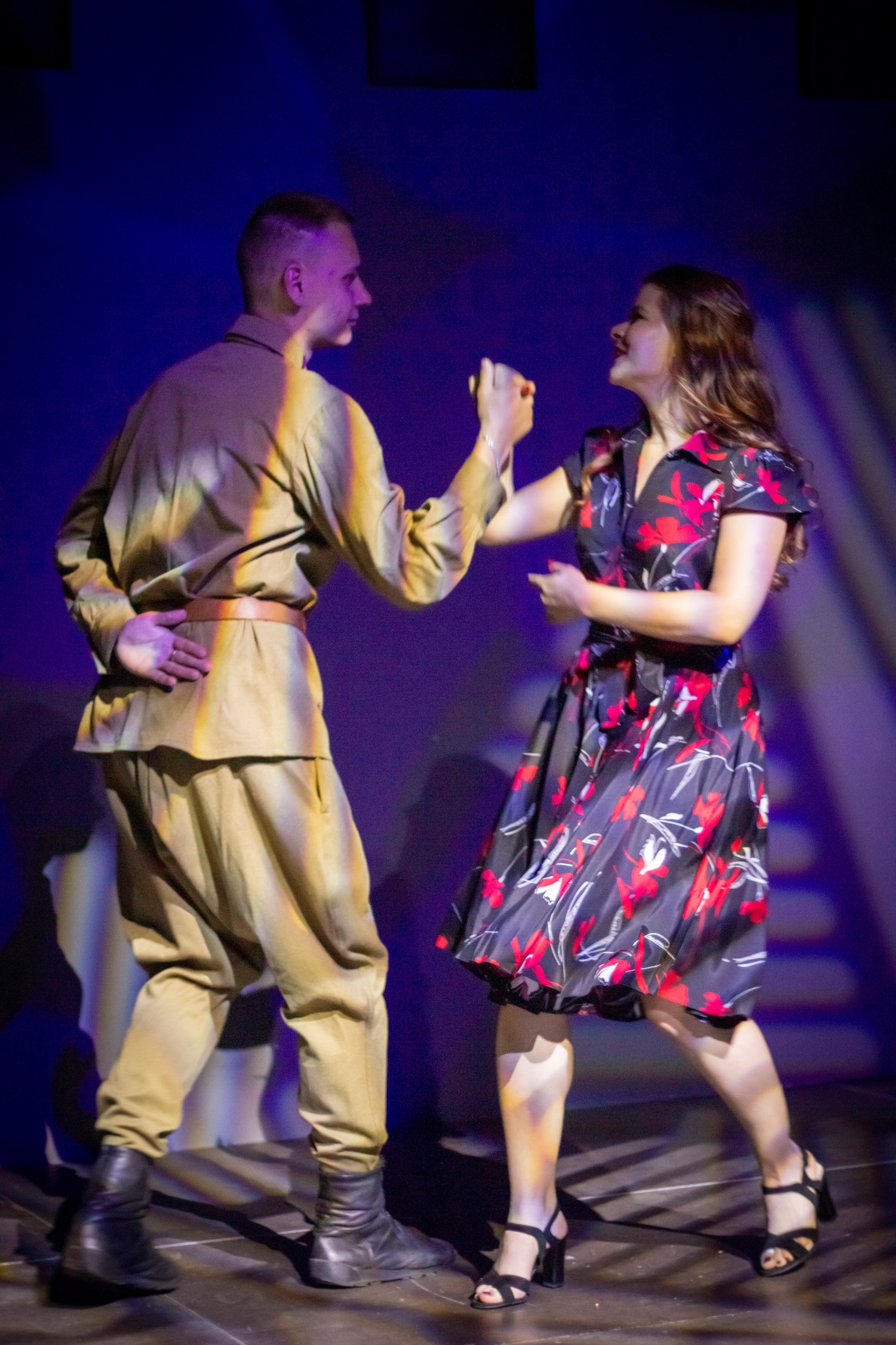 Выступление Агит-бригады