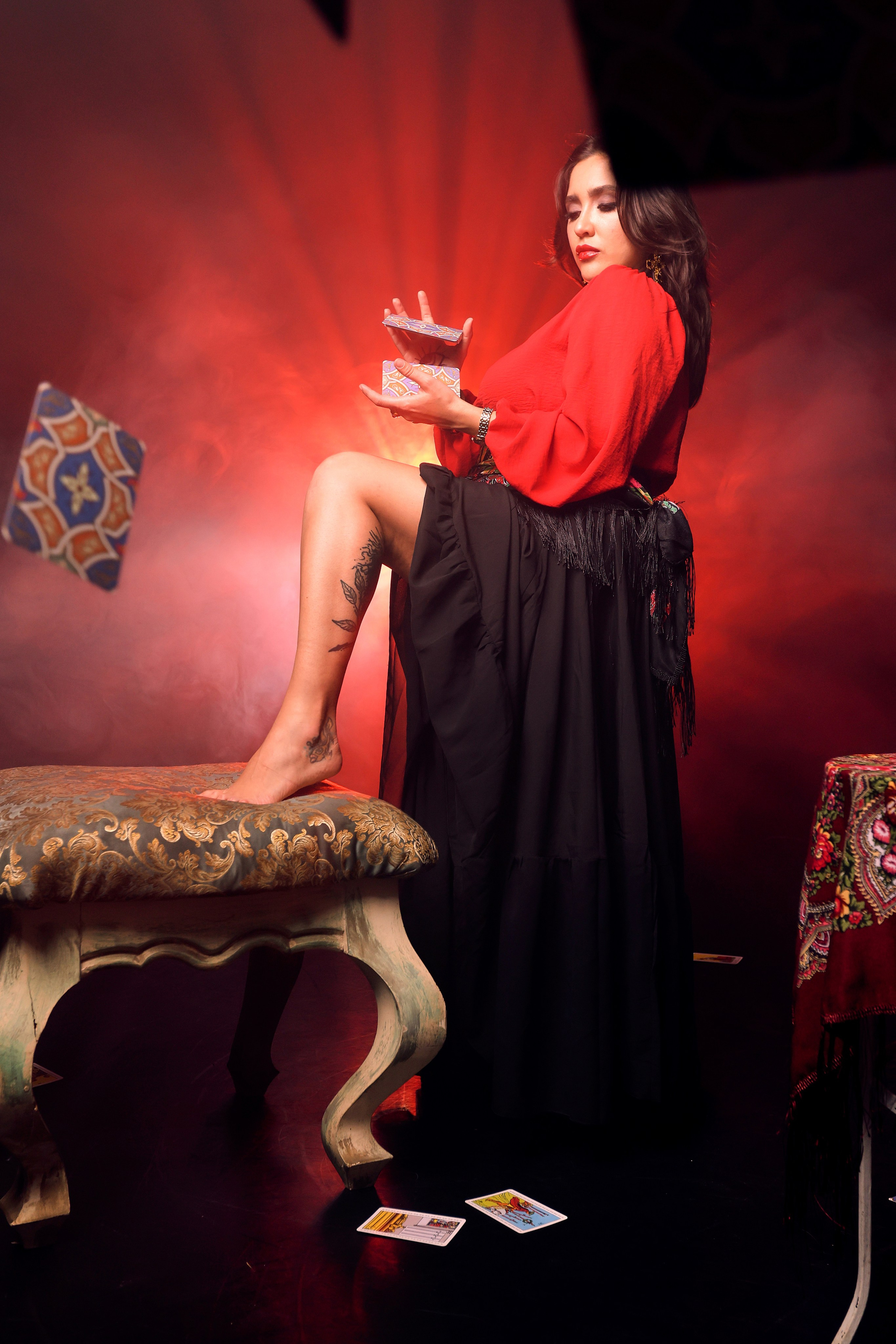 Фотосессия в цыганском образе