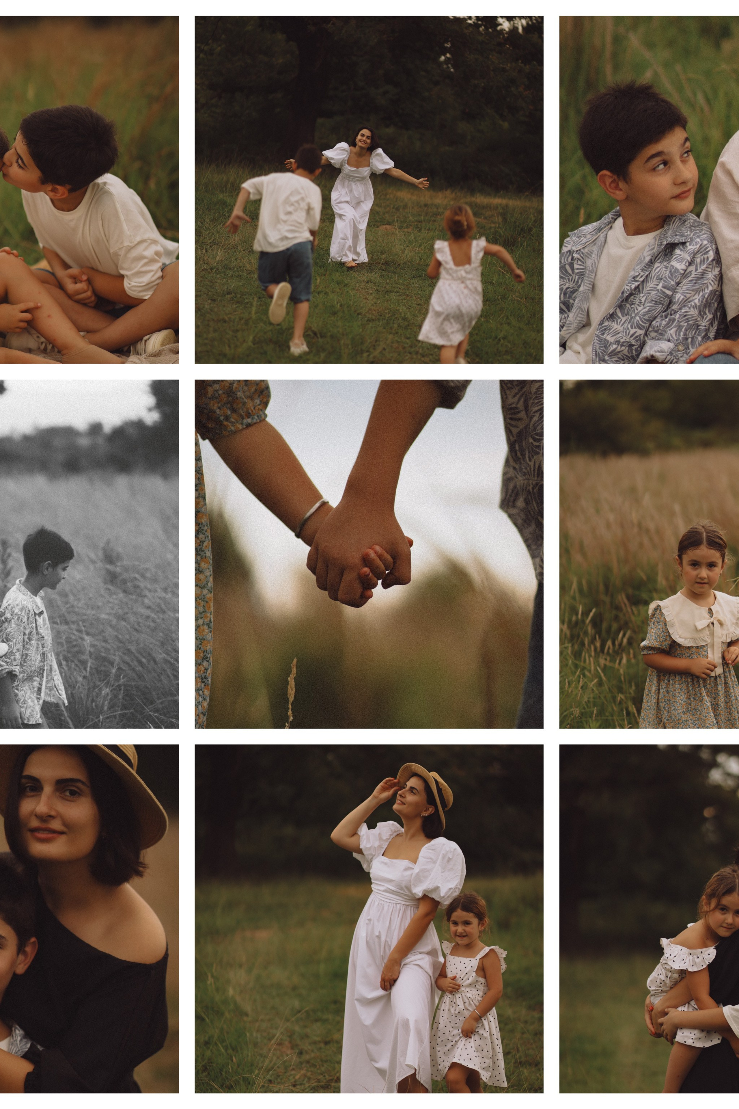 Семейная прогулка в парке. Семейный и женский фотограф