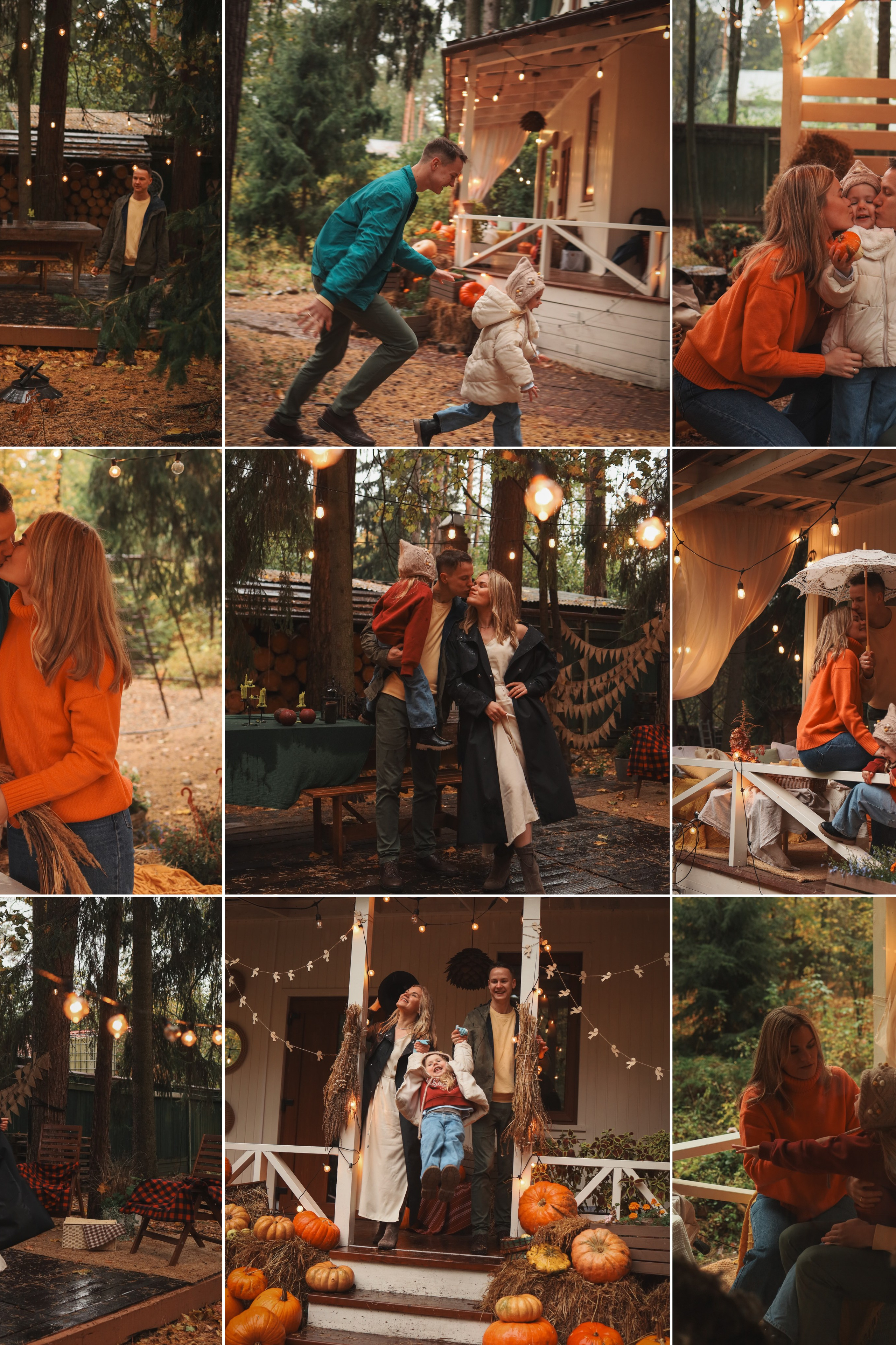 Семейная прогулка в парке. Семейный и женский фотограф