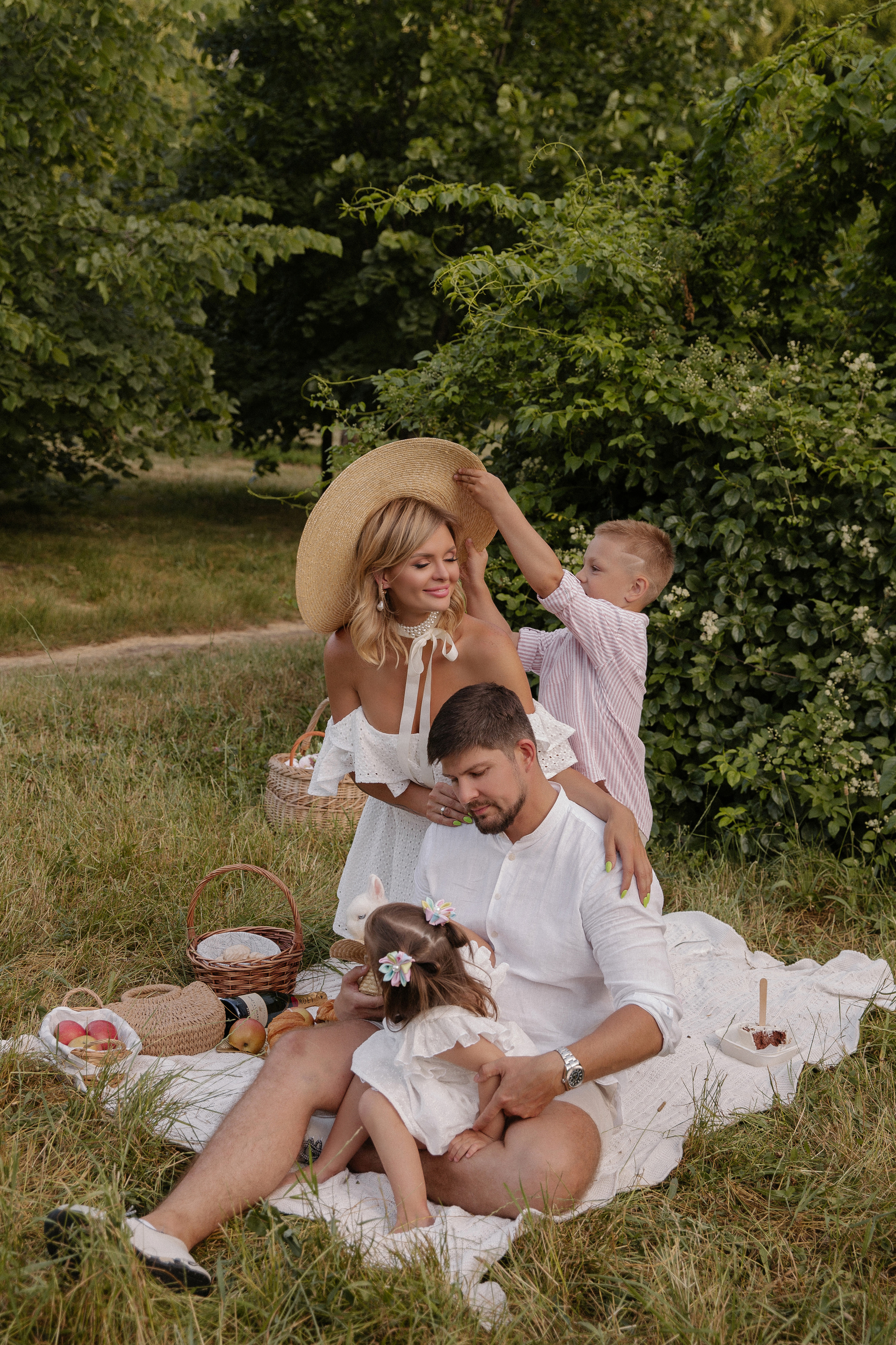 Семейная съемка на природе