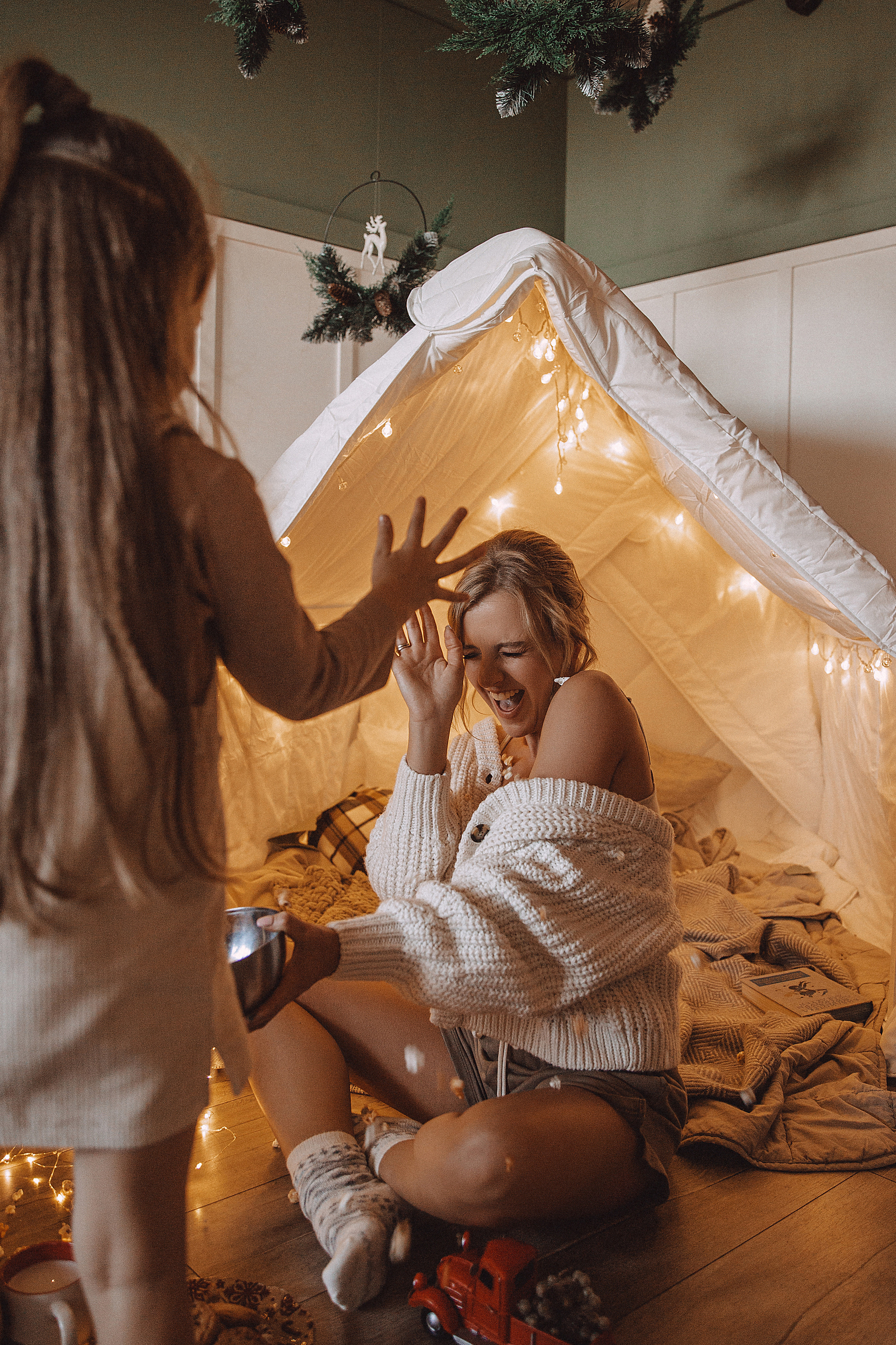 Аня & Олеся — сестры с детьми