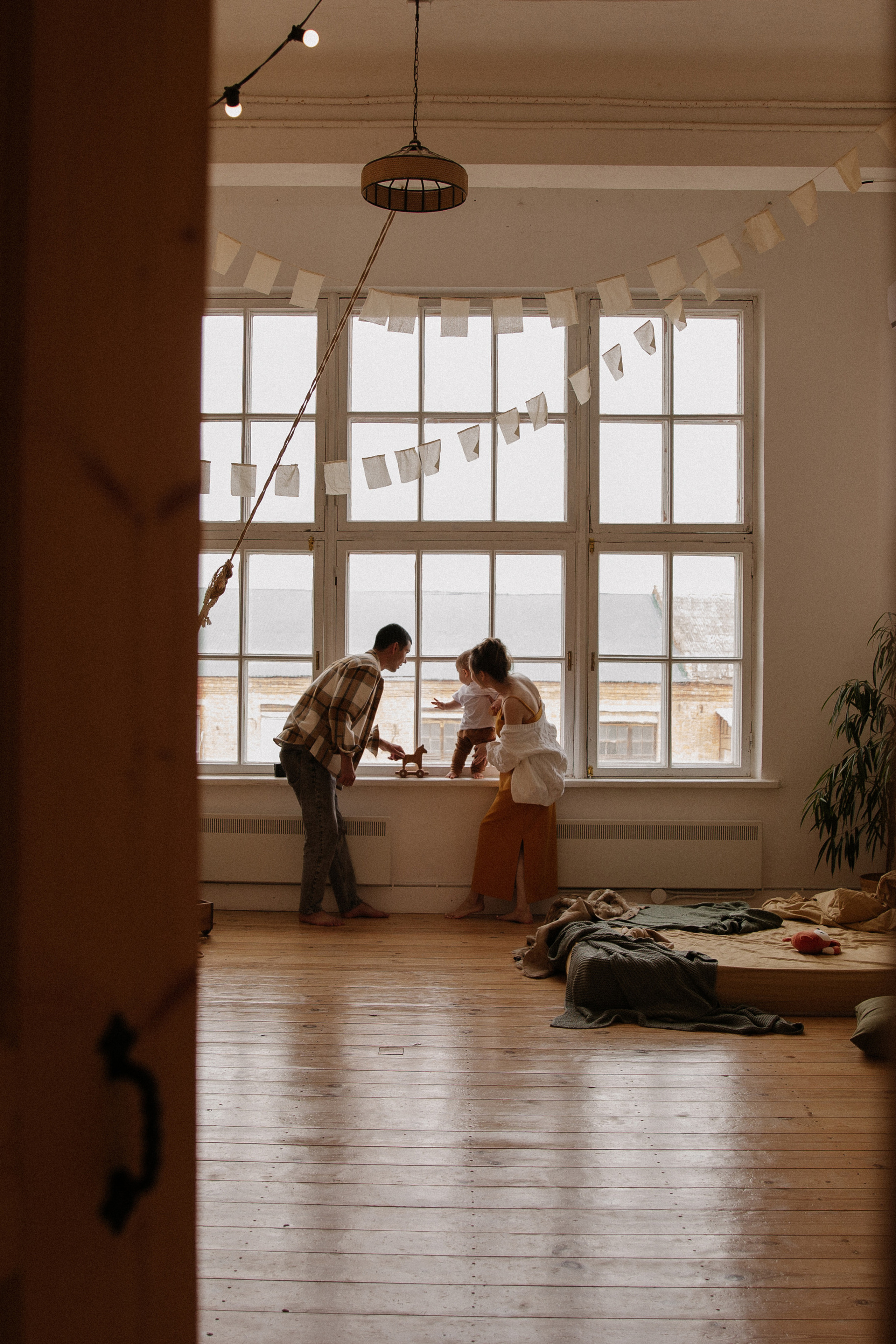 Съемка, приуроченная к годику Миши