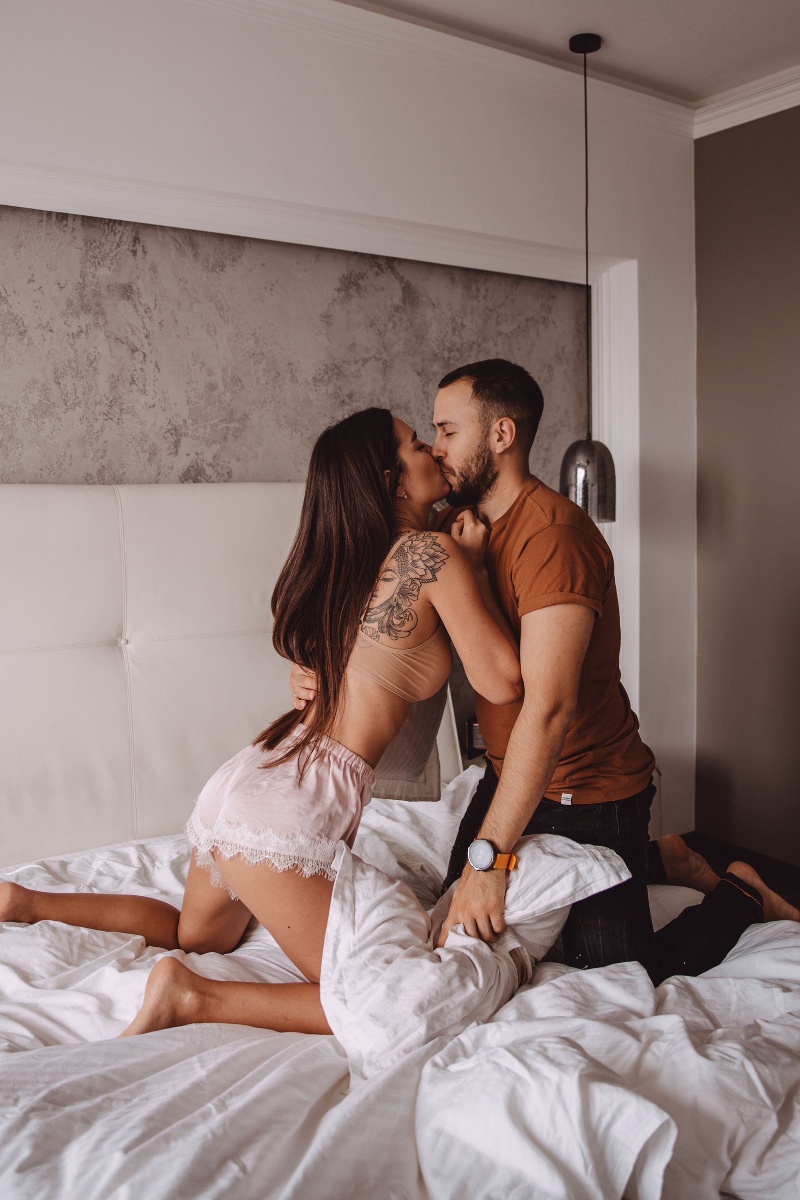 Саша & Антон — съемка дома