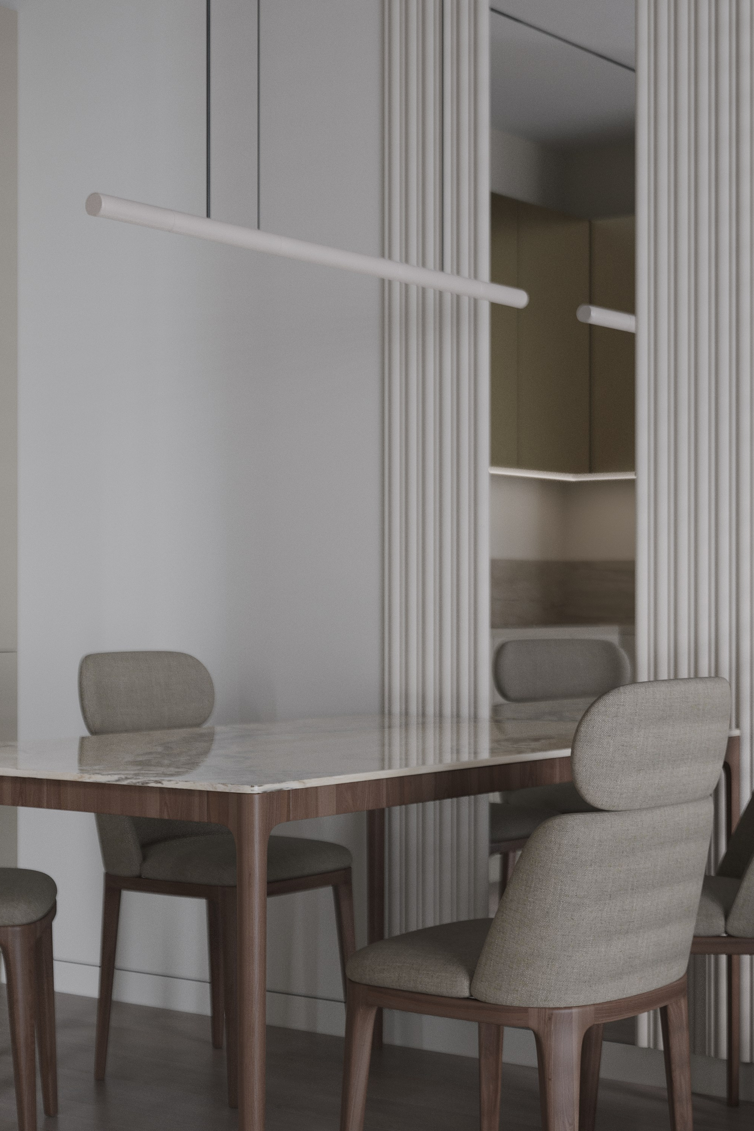 30 m² КУХНЯ-ГОСТИНАЯ