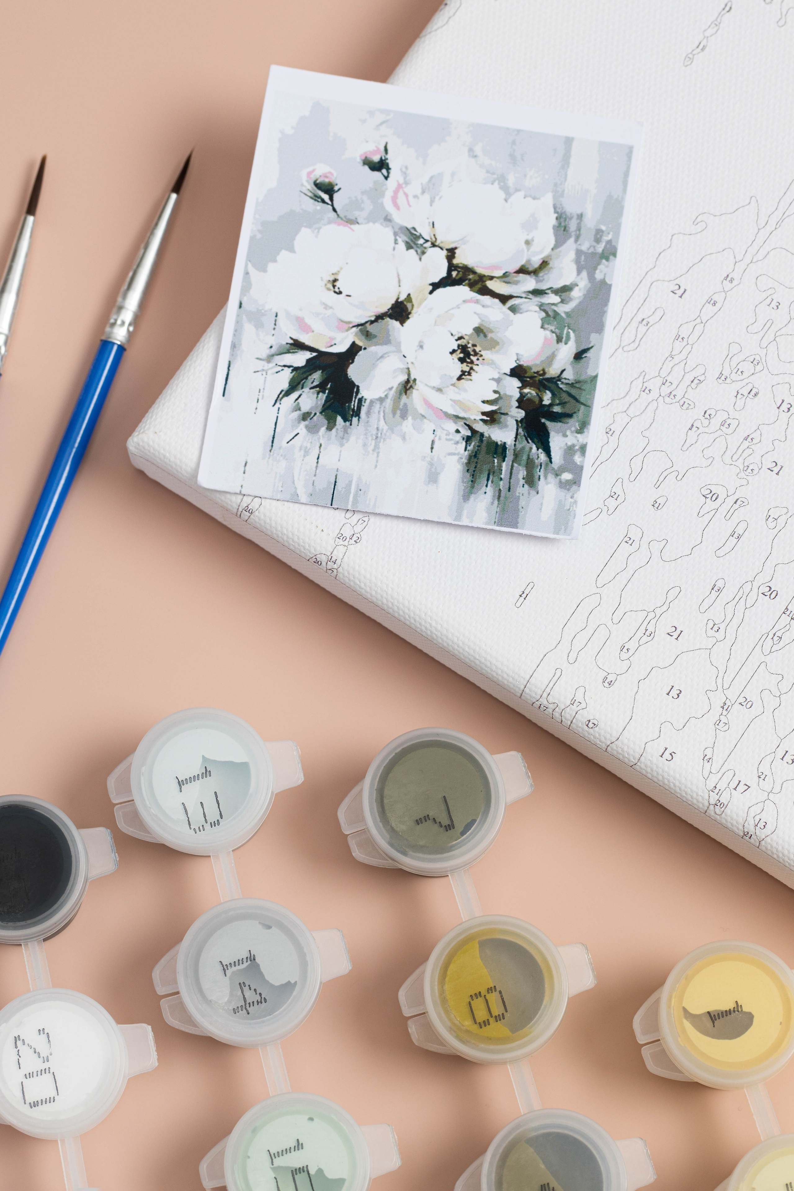 Картина по номерам. Предметная фотостудия Елизаветы Антроповой. Новосибирск