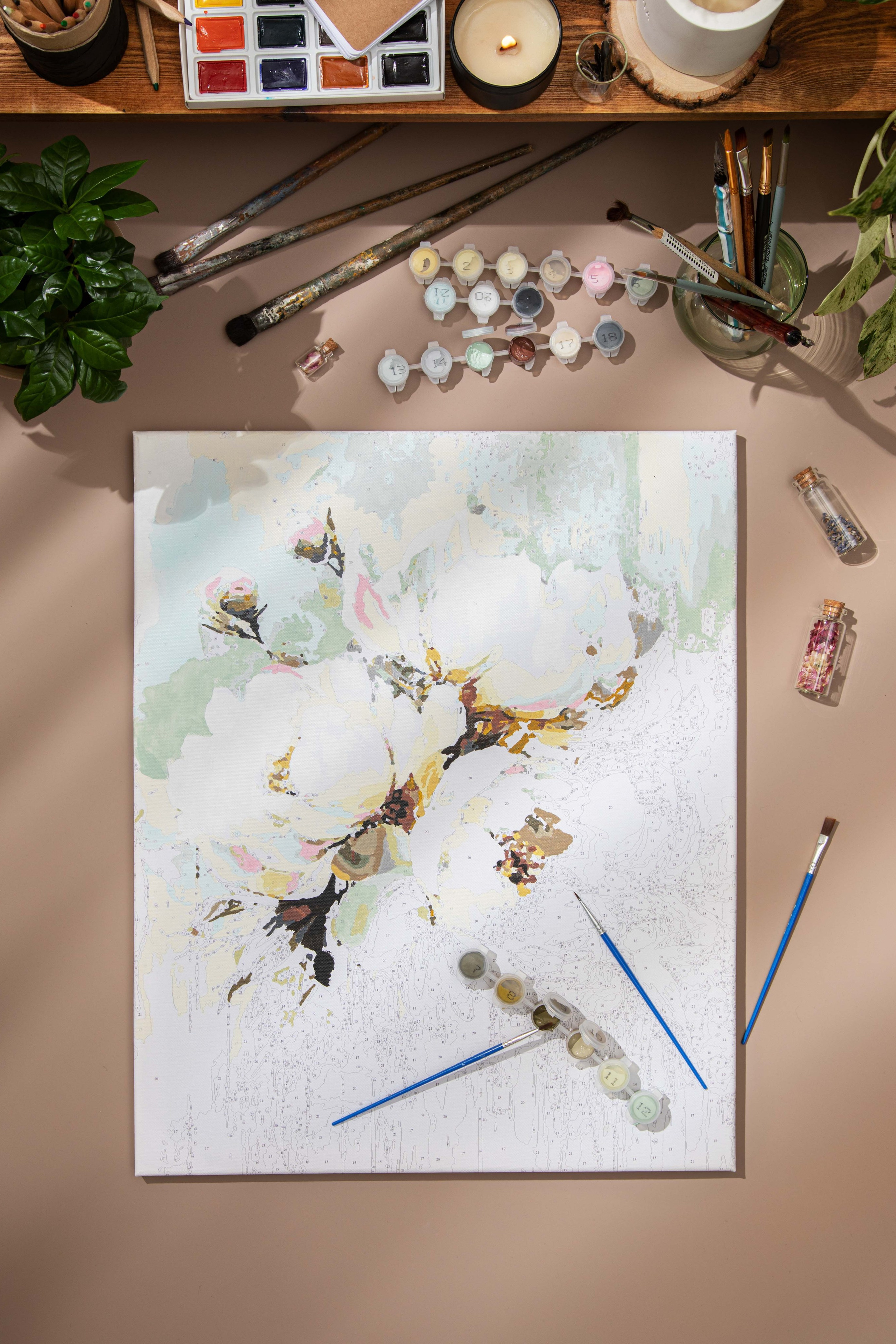 Картина по номерам. Предметная фотостудия Елизаветы Антроповой. Новосибирск