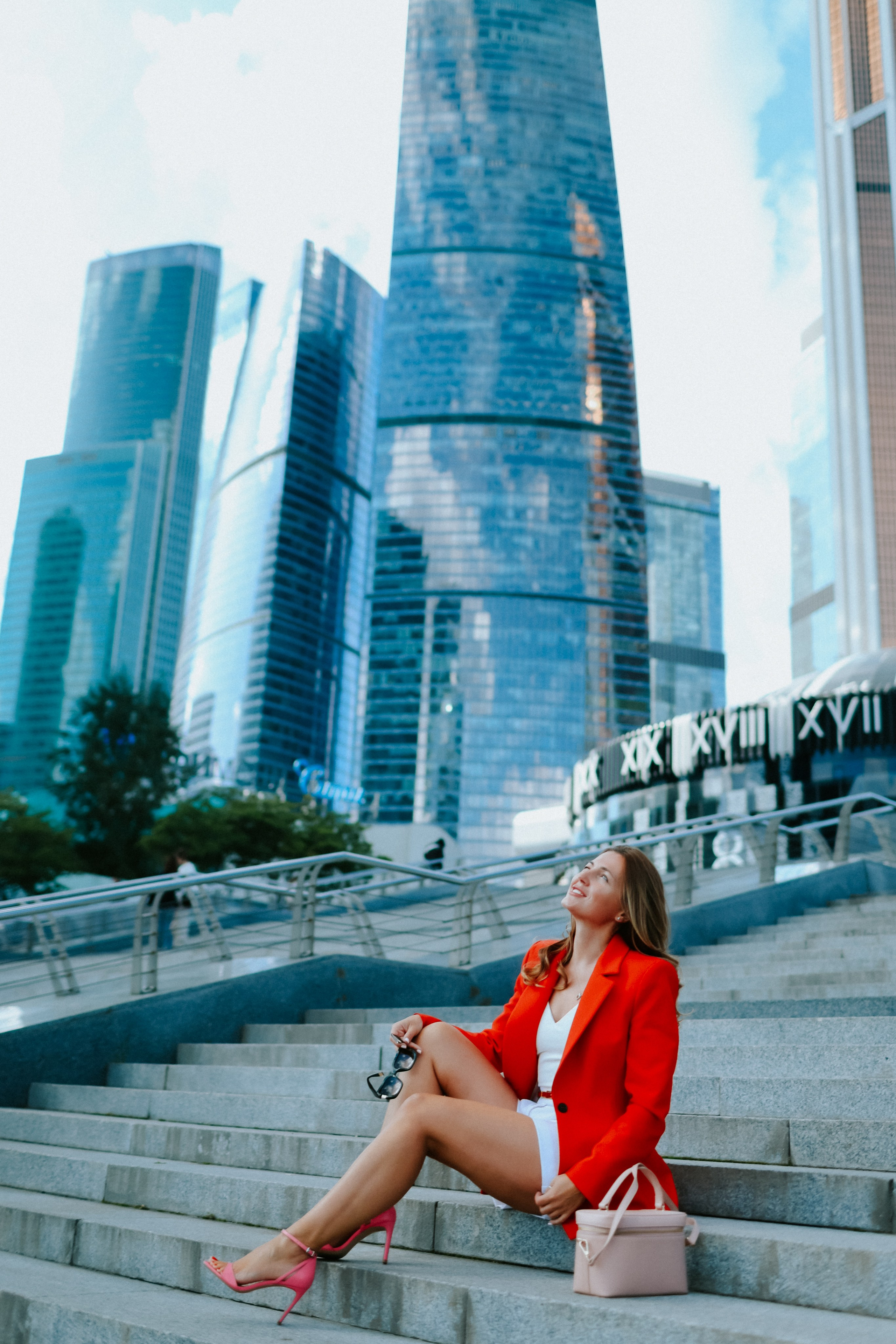 Фотосессия в локациях Москва-сити