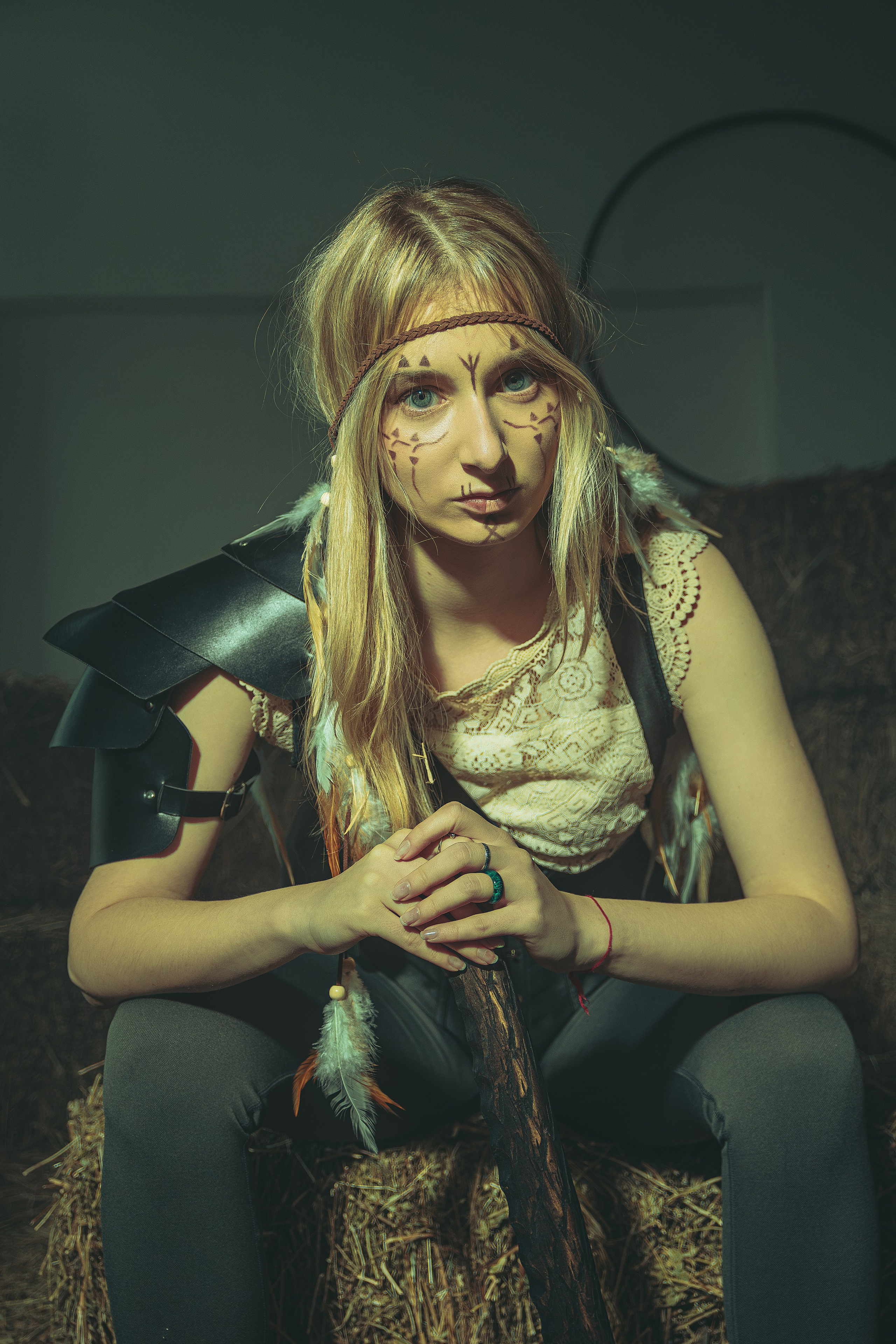 Индивидуальная съёмка в Ростове на Дону для Александры. Тематическая творческая фотосъёмка на скандинавскую тематику. Скандинавская мифология фотосессия 