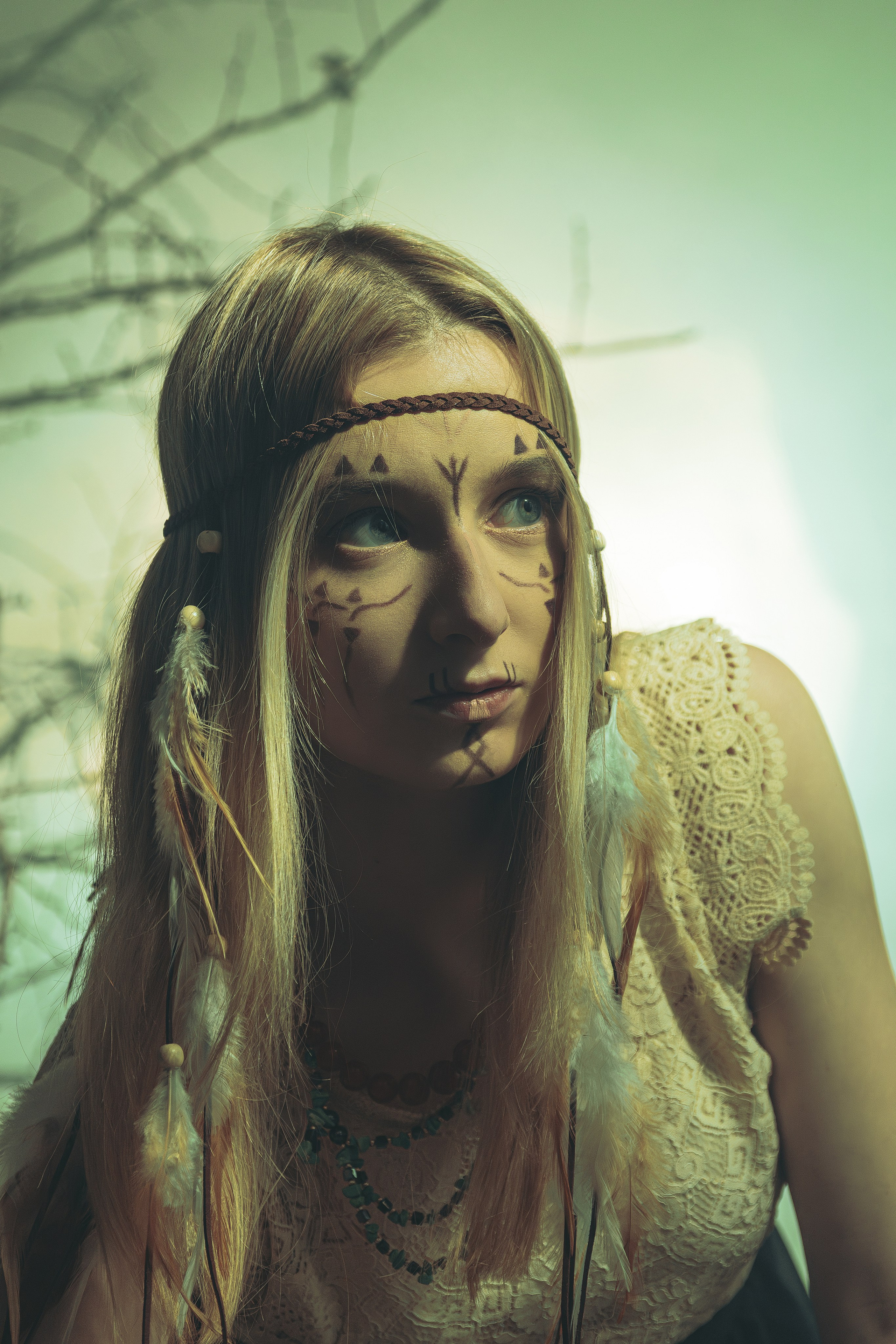 Индивидуальная съёмка в Ростове на Дону для Александры. Тематическая творческая фотосъёмка на скандинавскую тематику. Скандинавская мифология фотосессия 