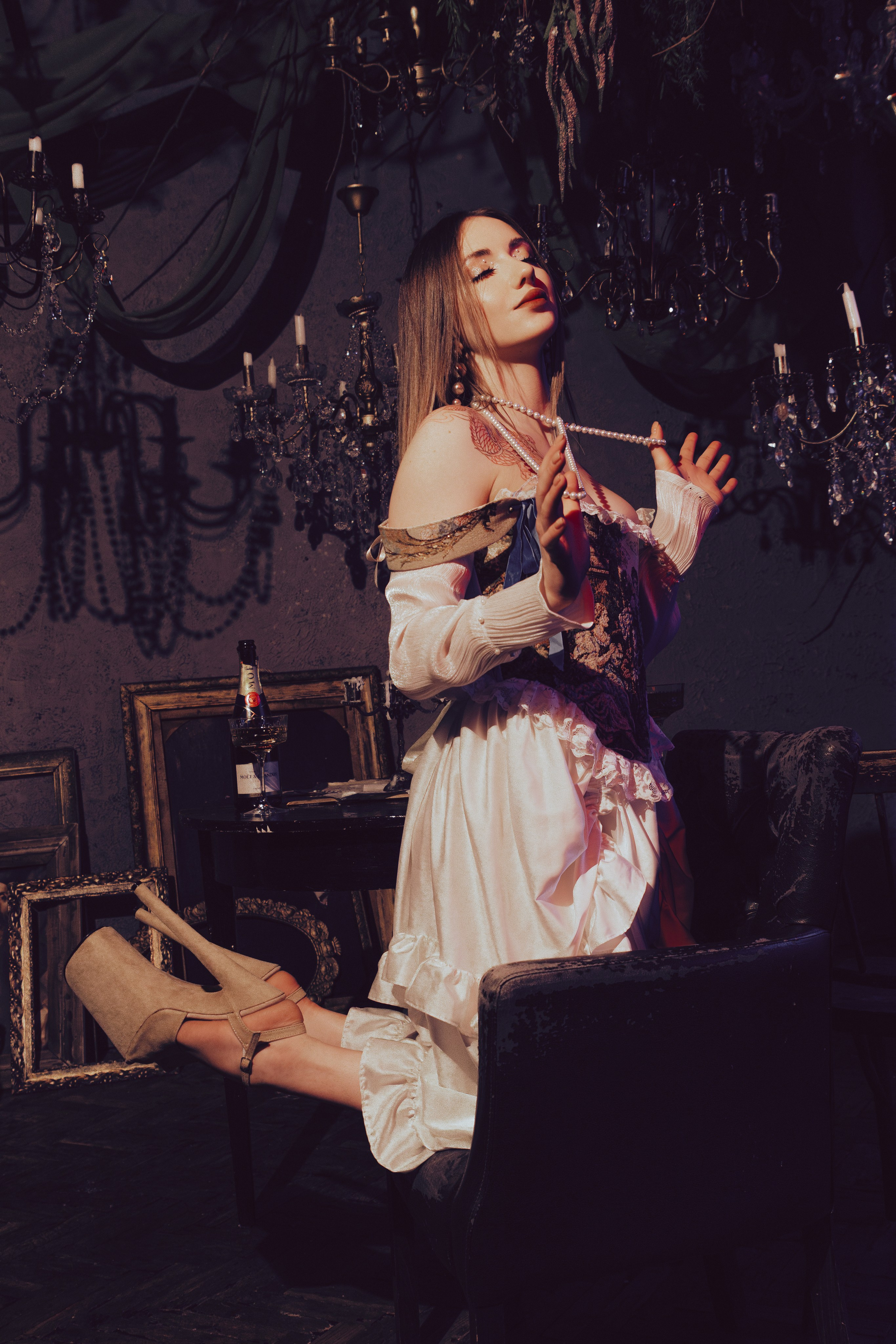 Винтажная фотосессия в историческом месте