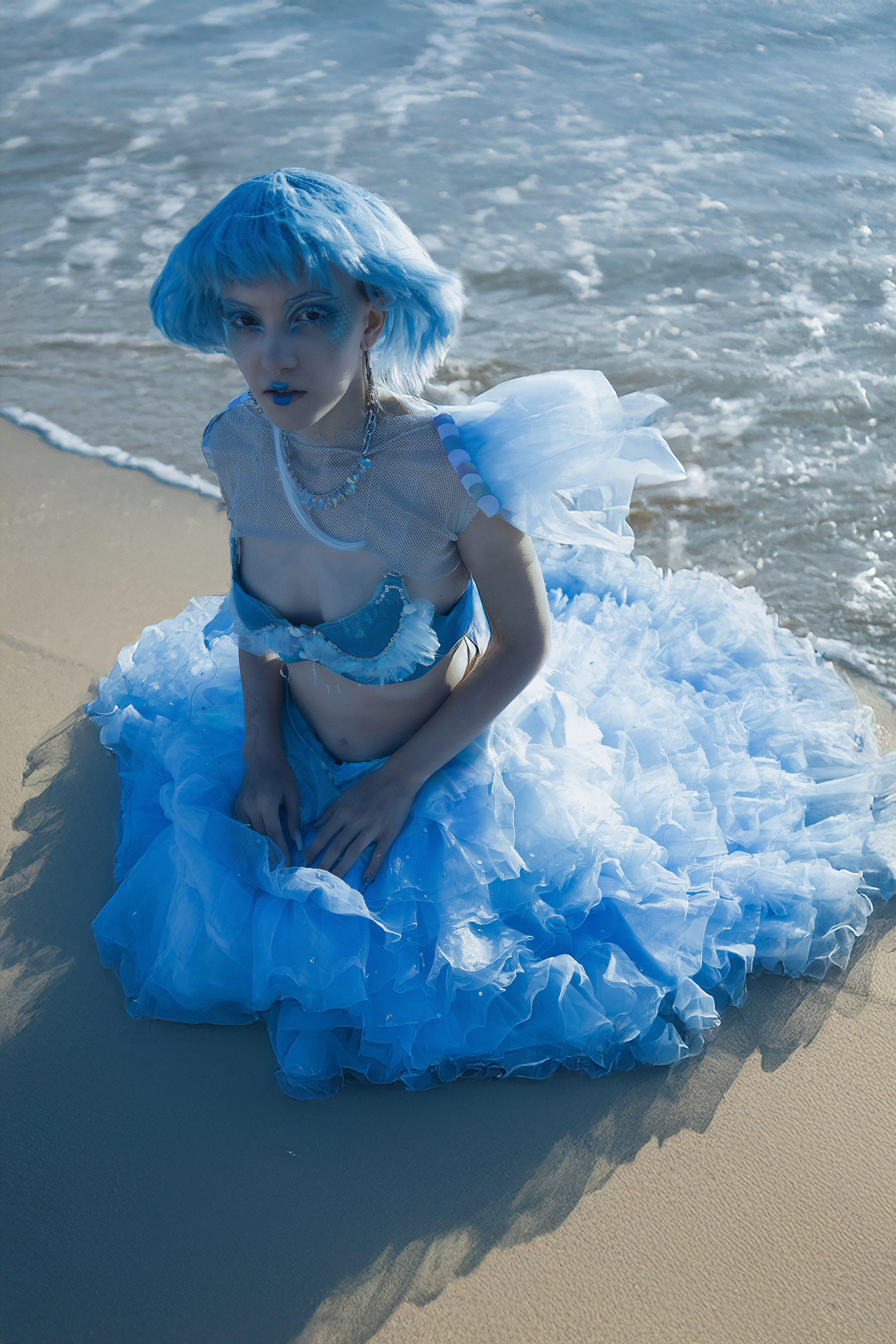 Фэнтези морской фотопроект в Ростове-на-Дону. Креативный фэнтези проект на тему моря в Ростове-на-Дону. Арт фотограф LaKazaretto портфолио. Женский фотограф Антон Казарин в Ростове-на-Дону.