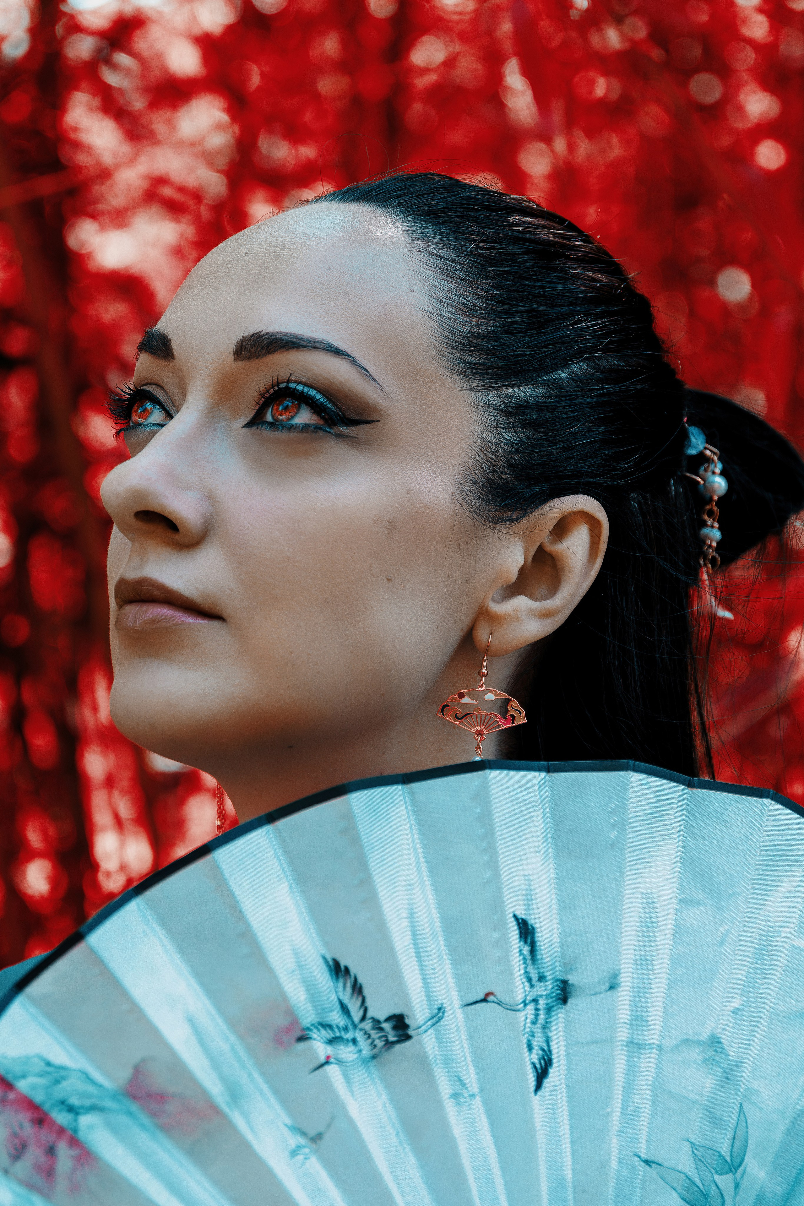 Фотосессия в японском стиле в краснодаре в парке Галицкого. прекрасный образ гейши и женская эстетика. Красивая природа Японии. 