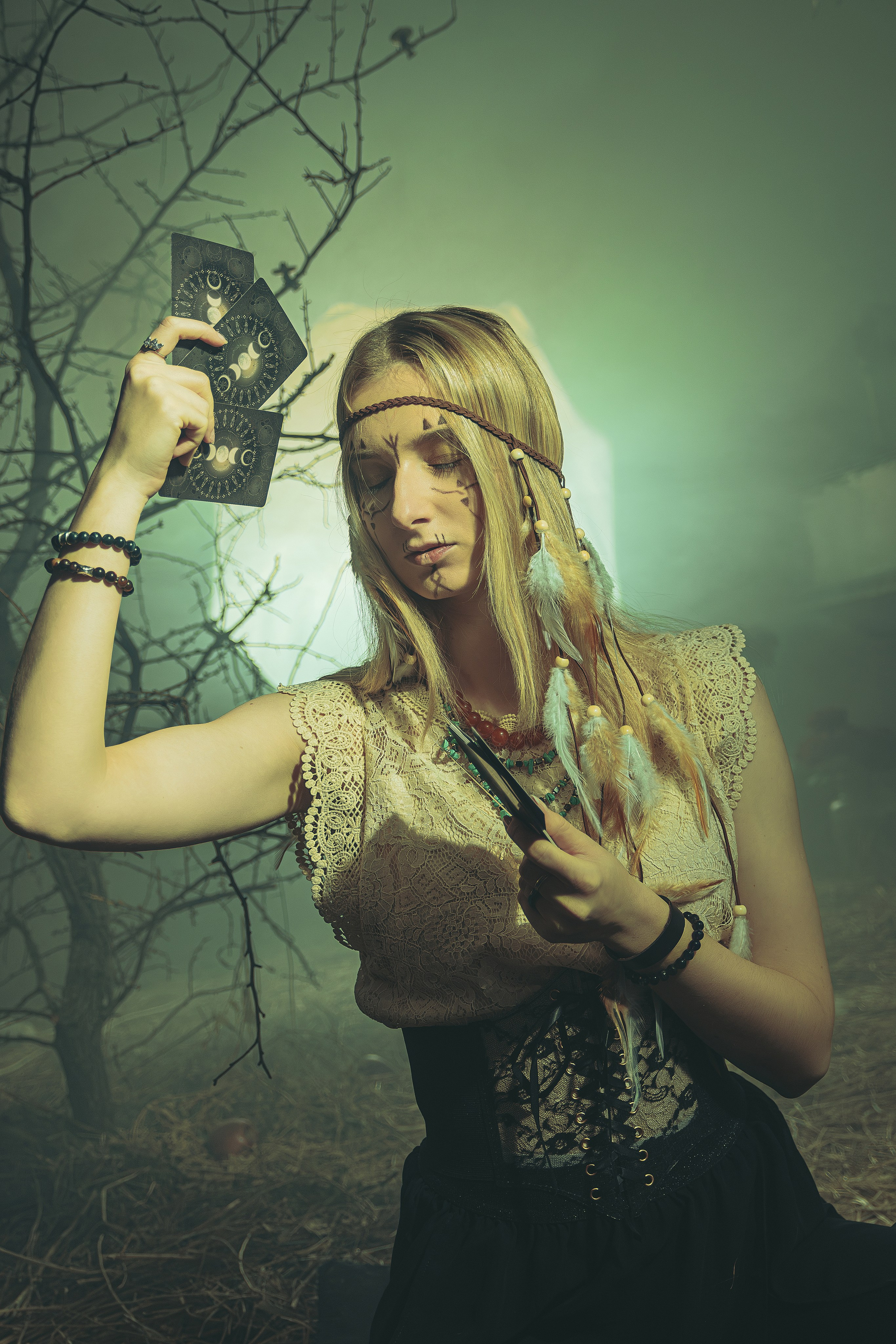Индивидуальная съёмка в Ростове на Дону для Александры. Тематическая творческая фотосъёмка на скандинавскую тематику. Скандинавская мифология фотосессия 
