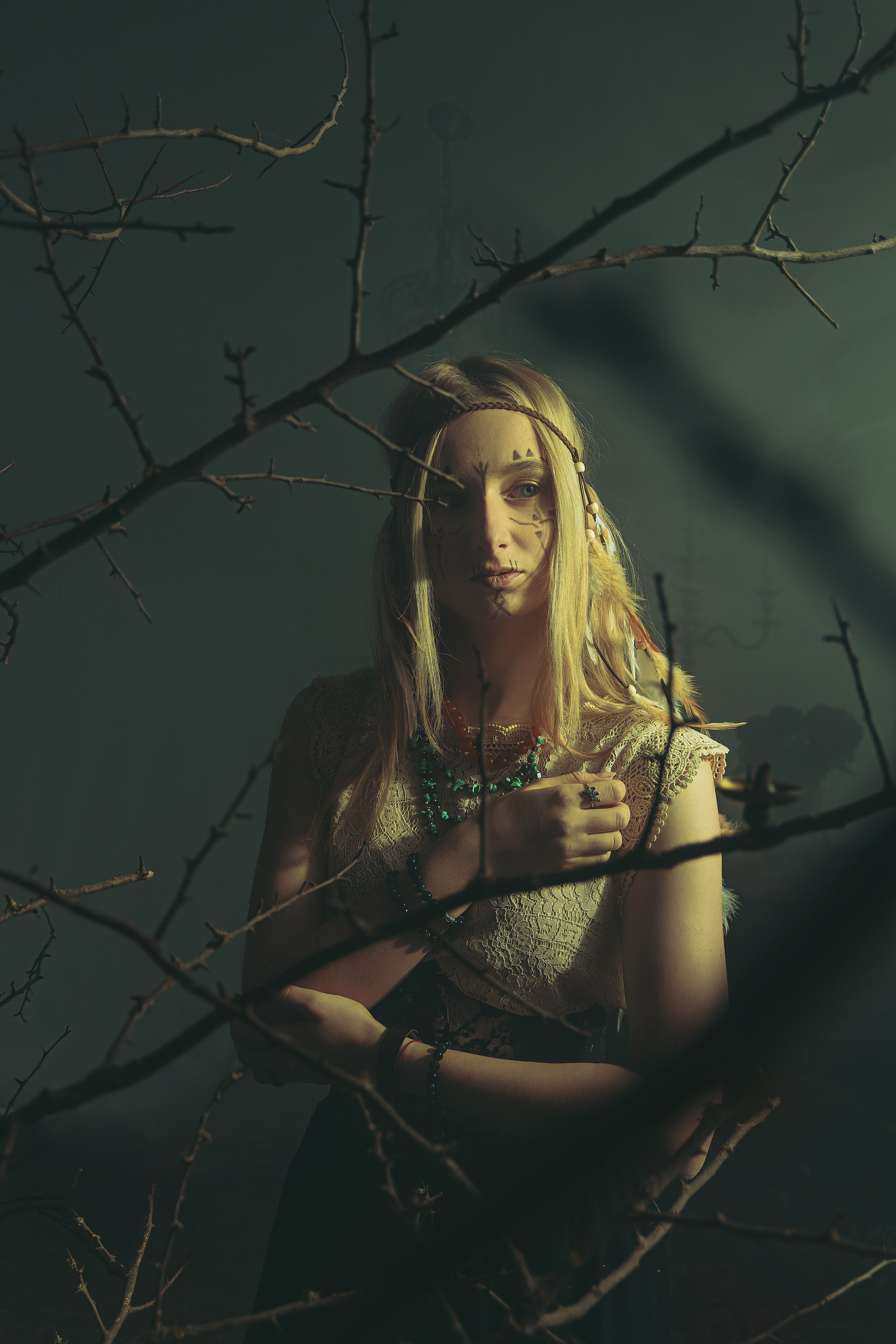 Индивидуальная съёмка в Ростове на Дону для Александры. Тематическая творческая фотосъёмка на скандинавскую тематику. Скандинавская мифология фотосессия 