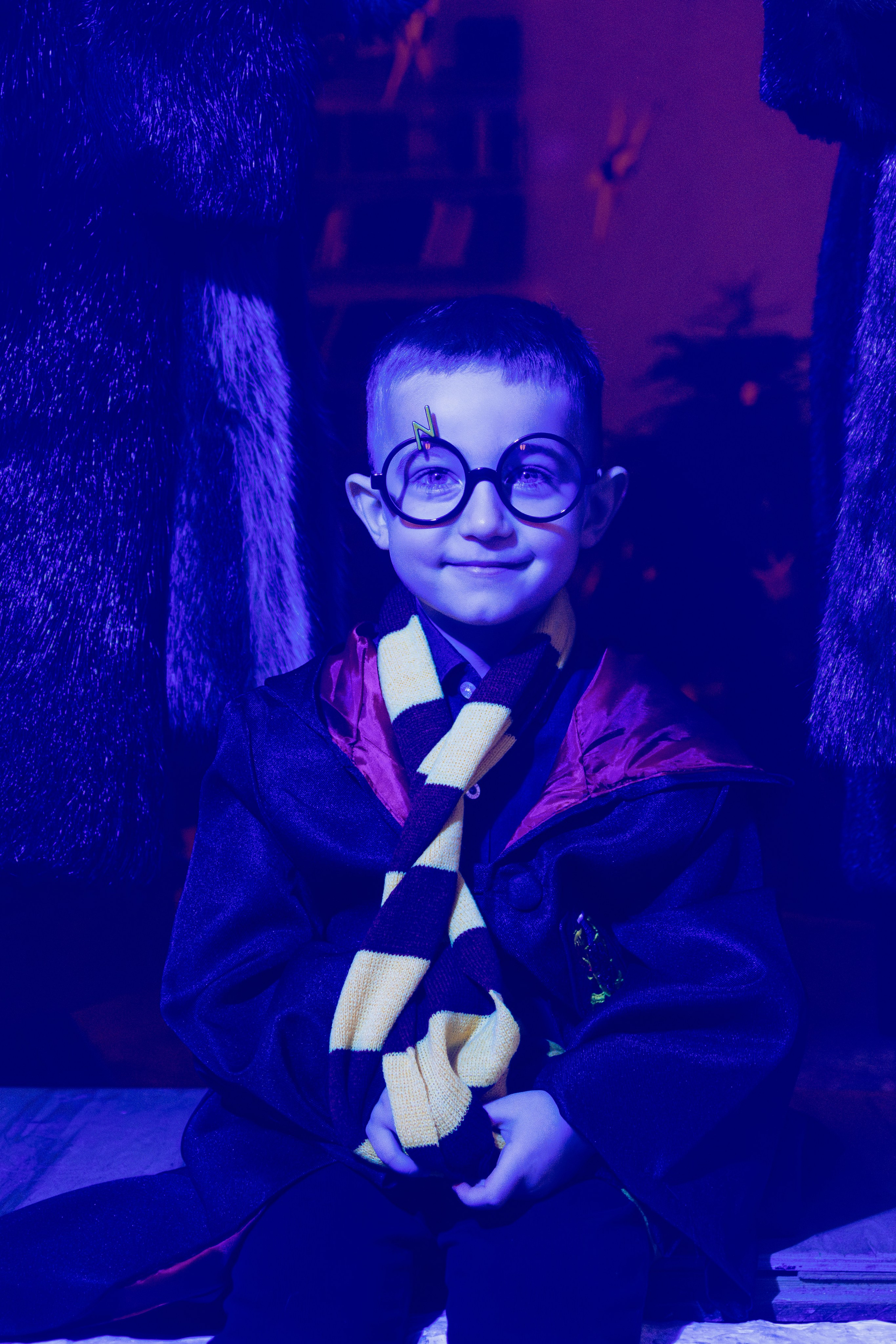 Детская фотосессия в образе Гарри Поттера. Креативная фотосъёмка детей в Ростове-на-Дону.