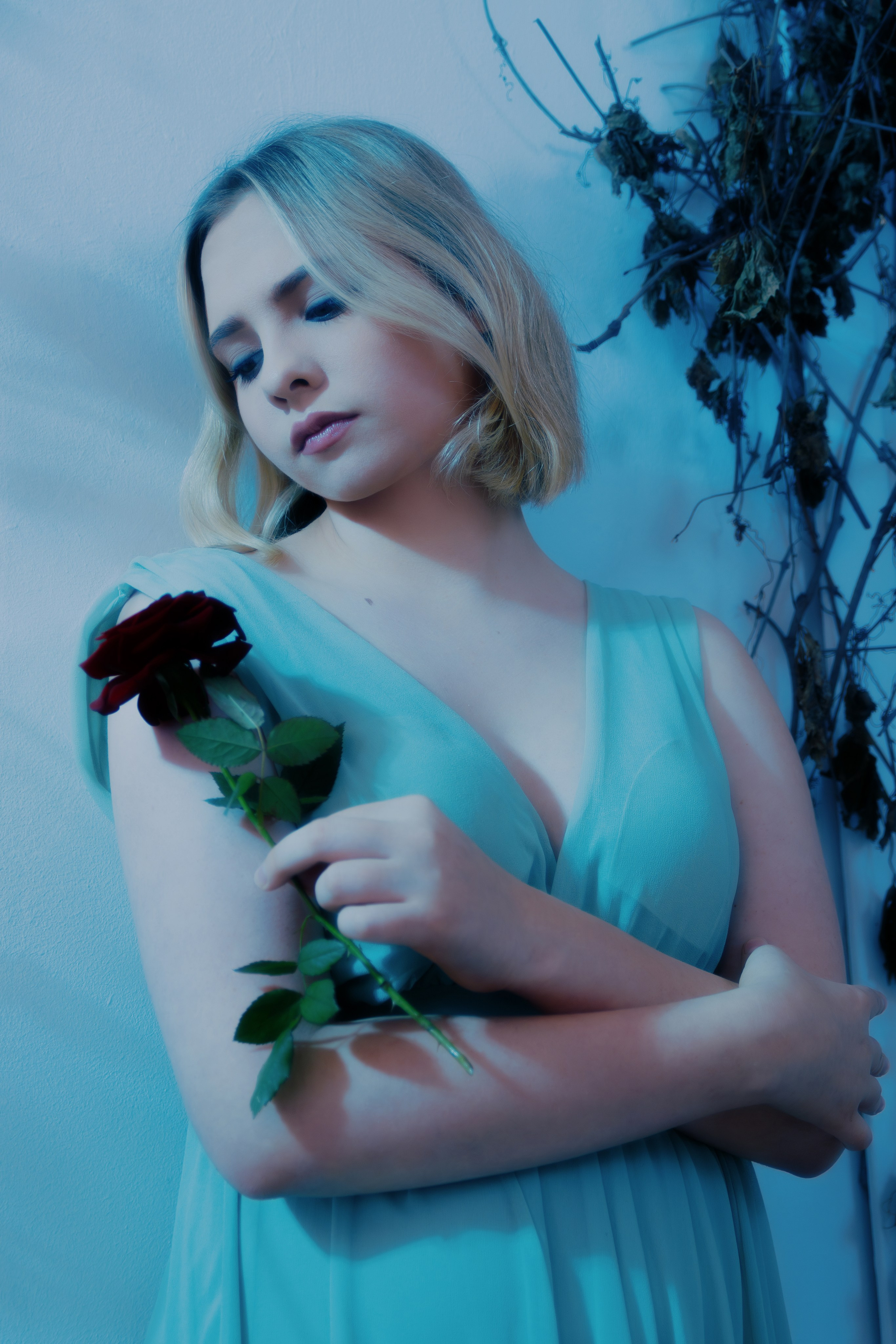 Классический ретро-портрет дамы в старинных доспехах, выполненный в винтажном стиле. Ностальгия по прошлому в современном прочтении.