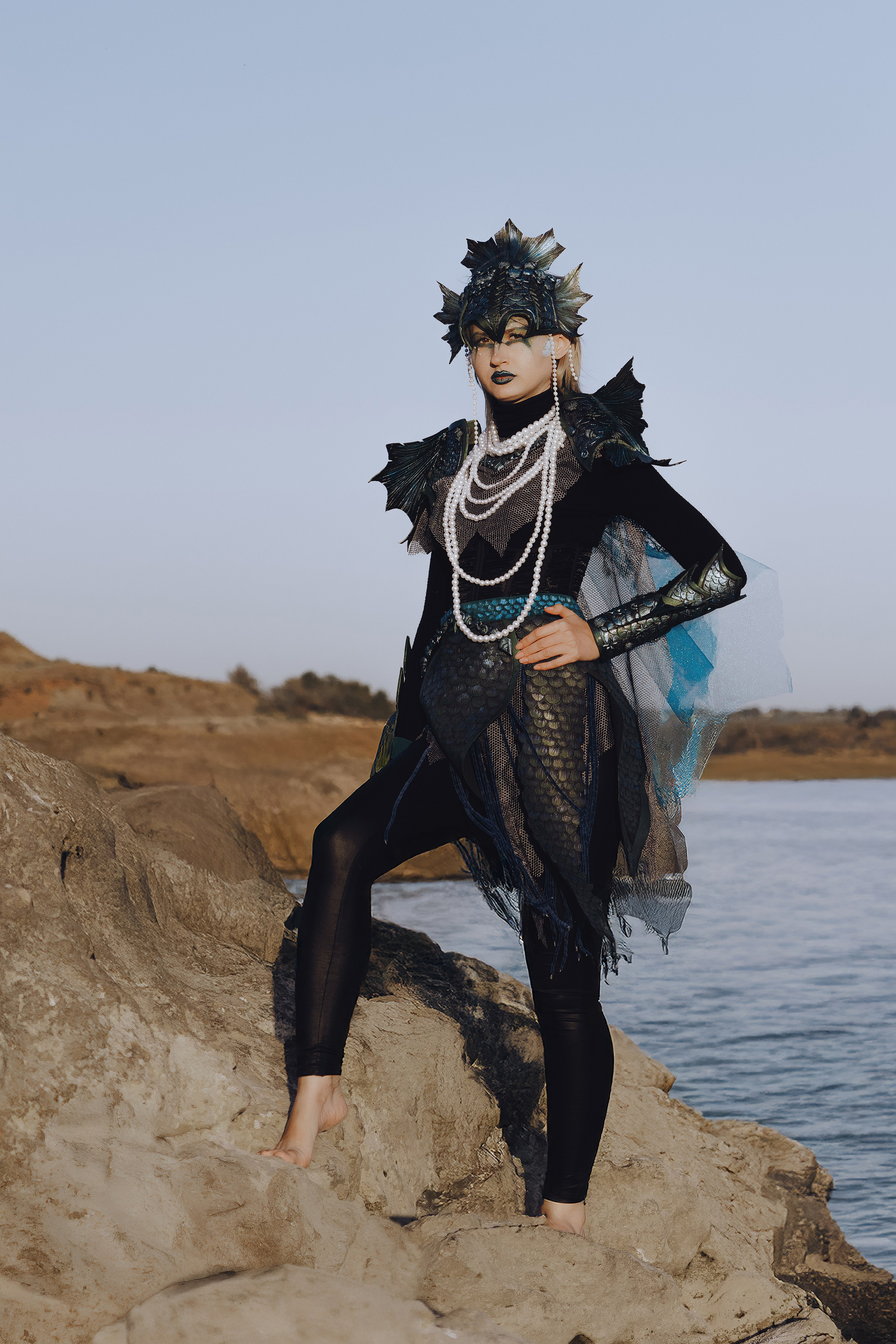 Фэнтези морской фотопроект в Ростове-на-Дону. Креативный фэнтези проект на тему моря в Ростове-на-Дону. Арт фотограф LaKazaretto портфолио. Женский фотограф Антон Казарин в Ростове-на-Дону.