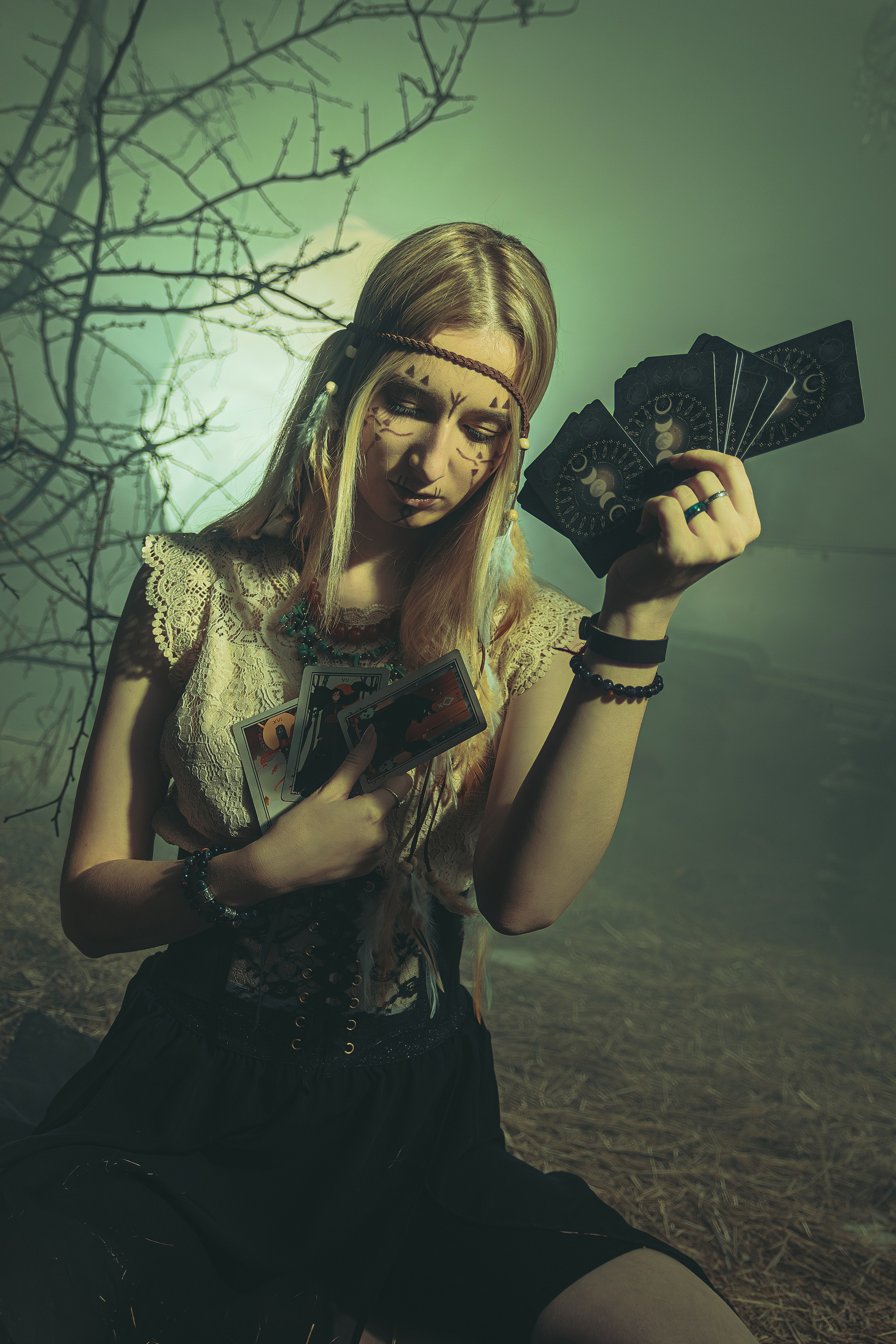 Индивидуальная съёмка в Ростове на Дону для Александры. Тематическая творческая фотосъёмка на скандинавскую тематику. Скандинавская мифология фотосессия 
