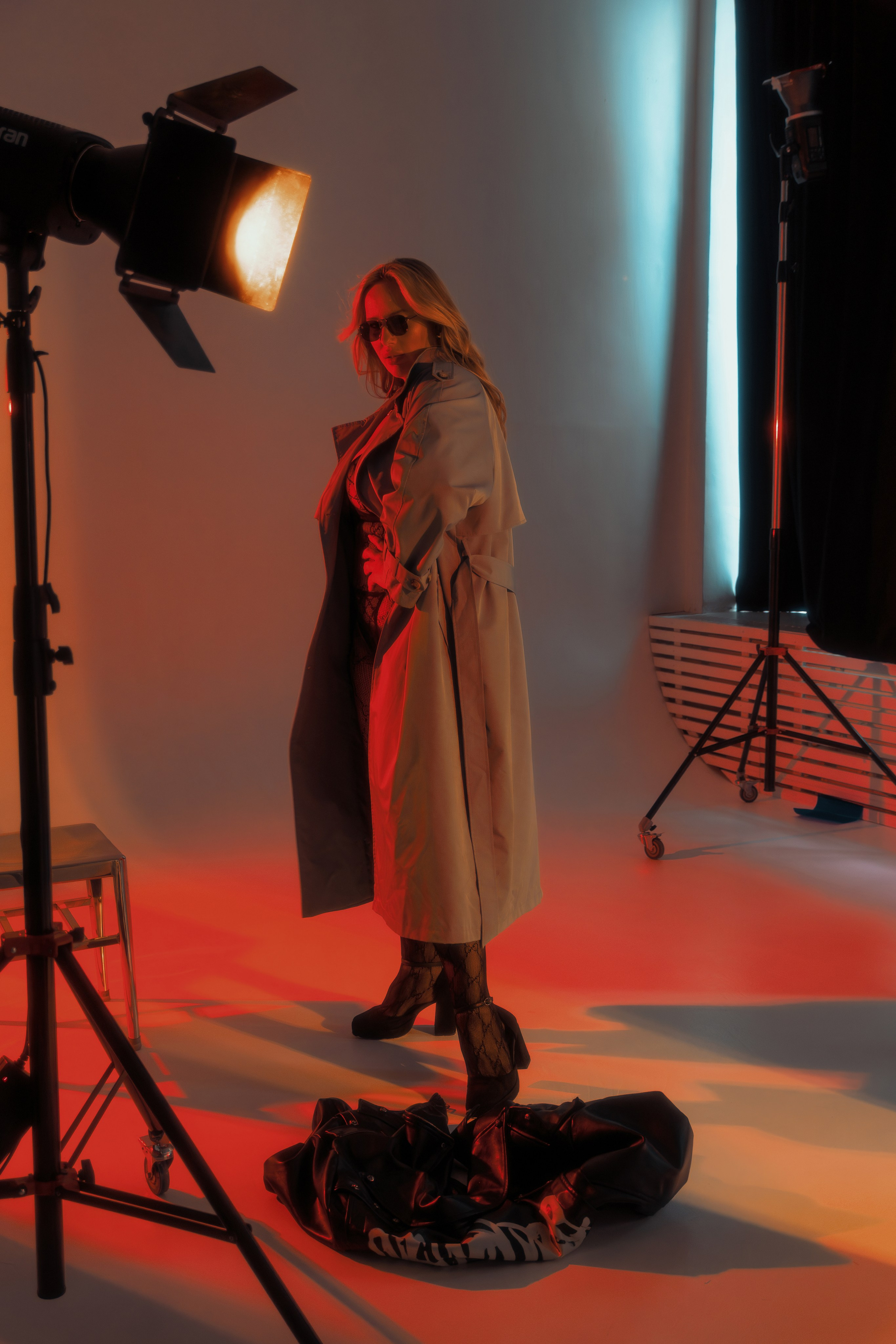 Фэшн фотосессия на студии 