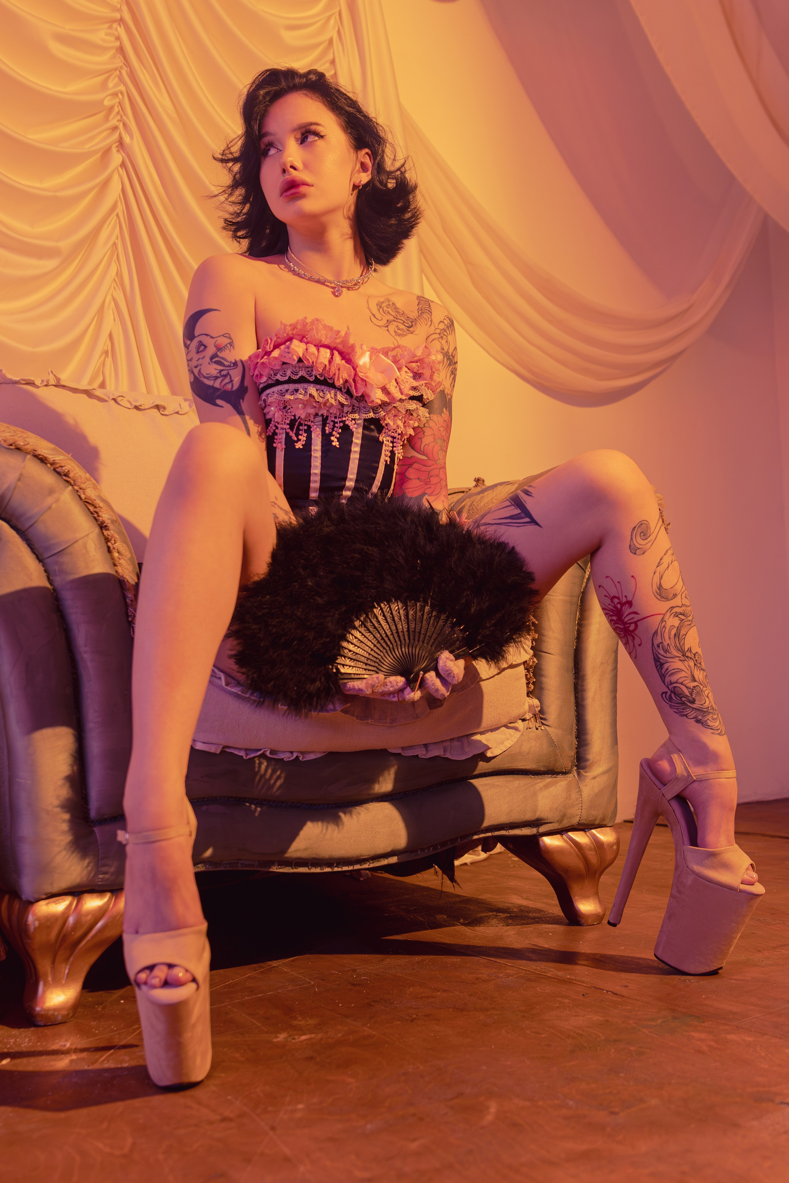 Винтажные кадры в баре ПарамоновЪ